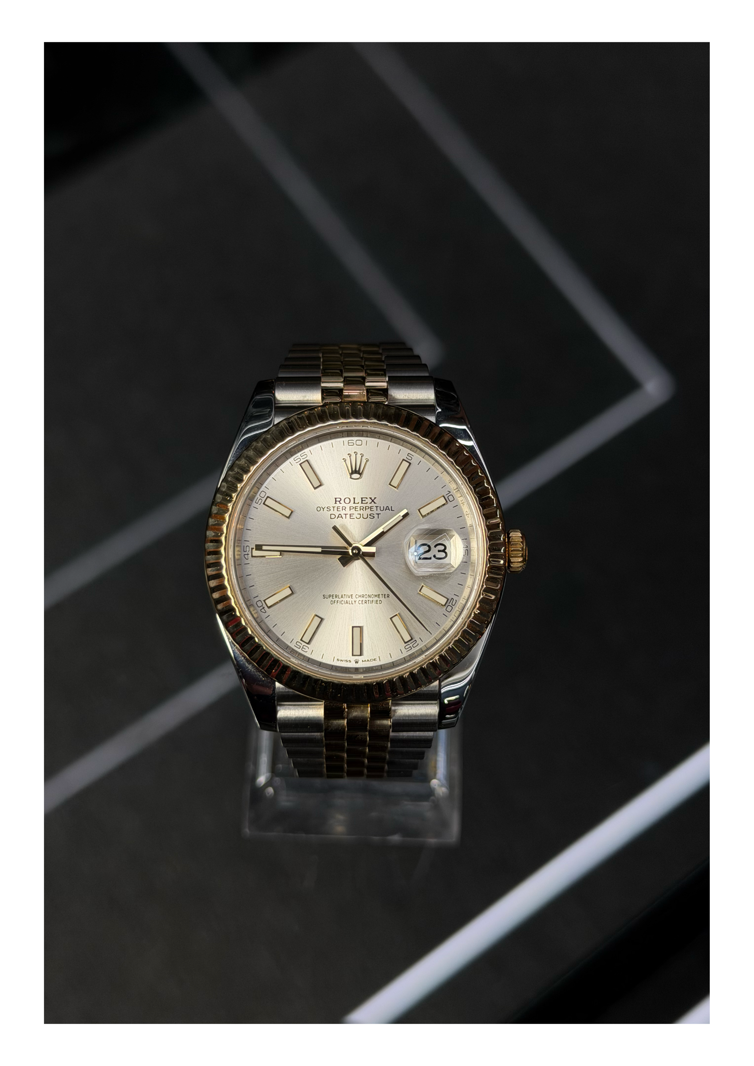 Rolex Datejust (41) - Silver Ouro Amarelo