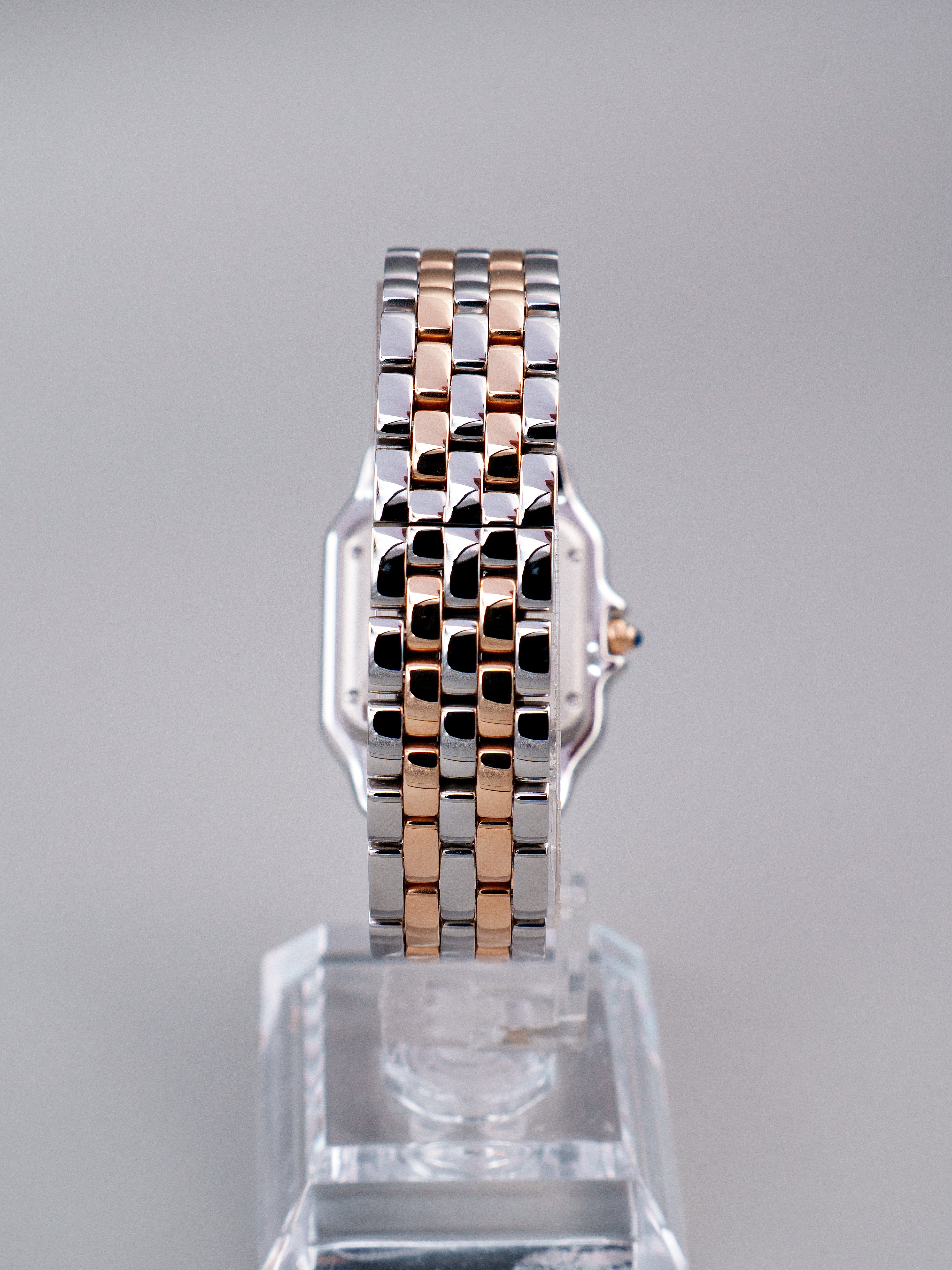 Cartier Panthère Aço/Ouro Médio