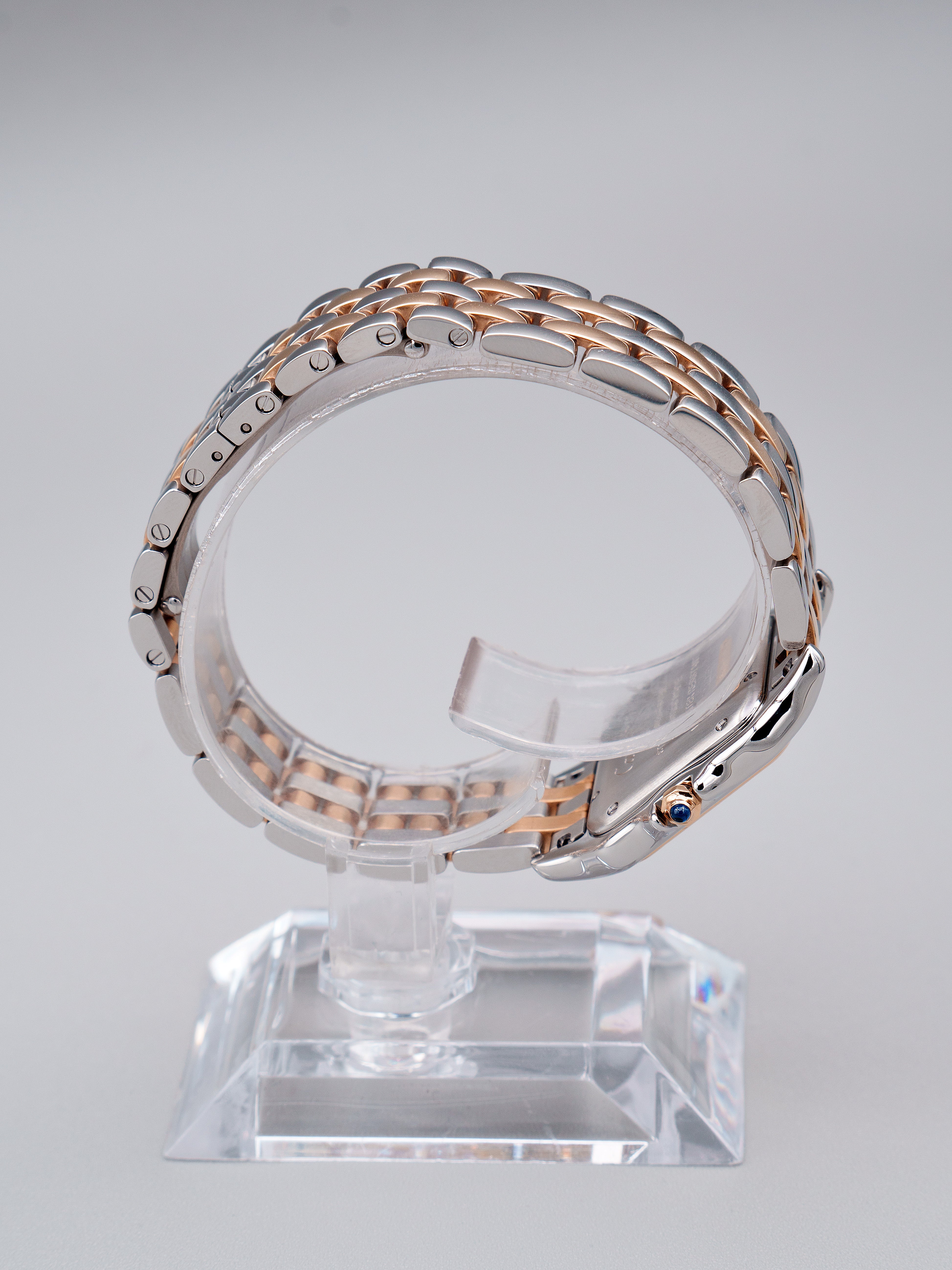 Cartier Panthère Aço/Ouro Médio