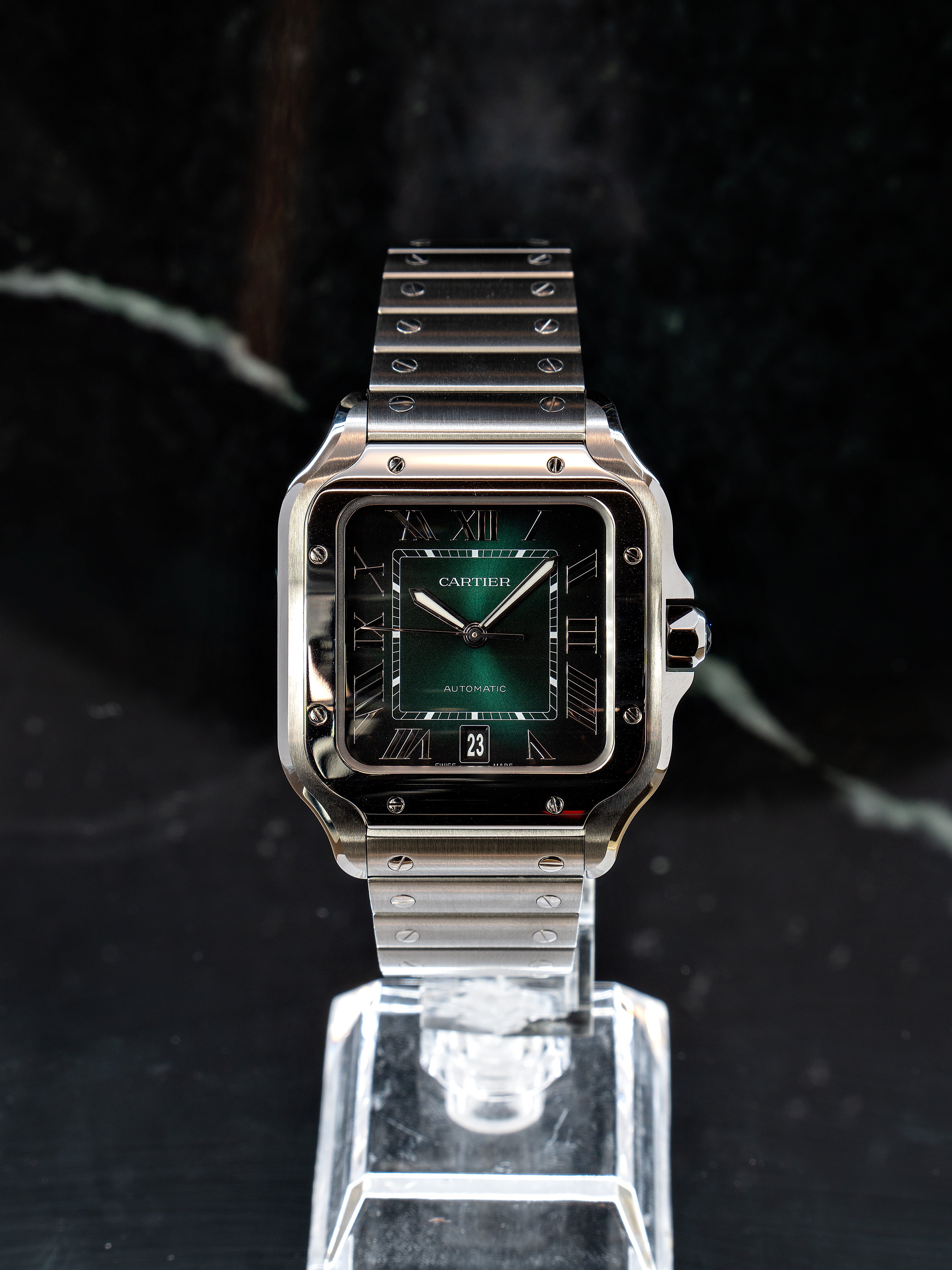 Cartier Santos (L) Verde