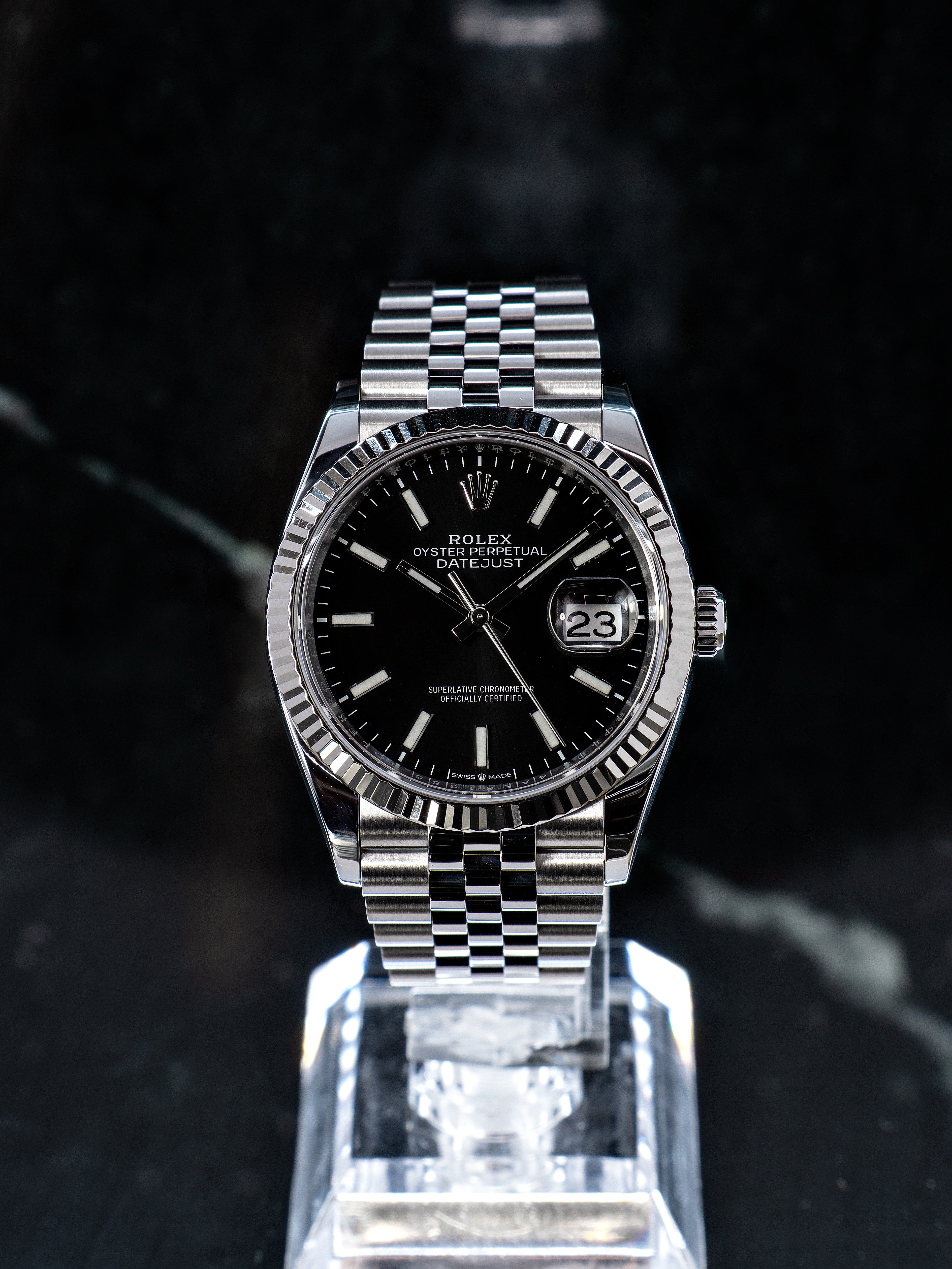 Rolex Datejust Preto 36