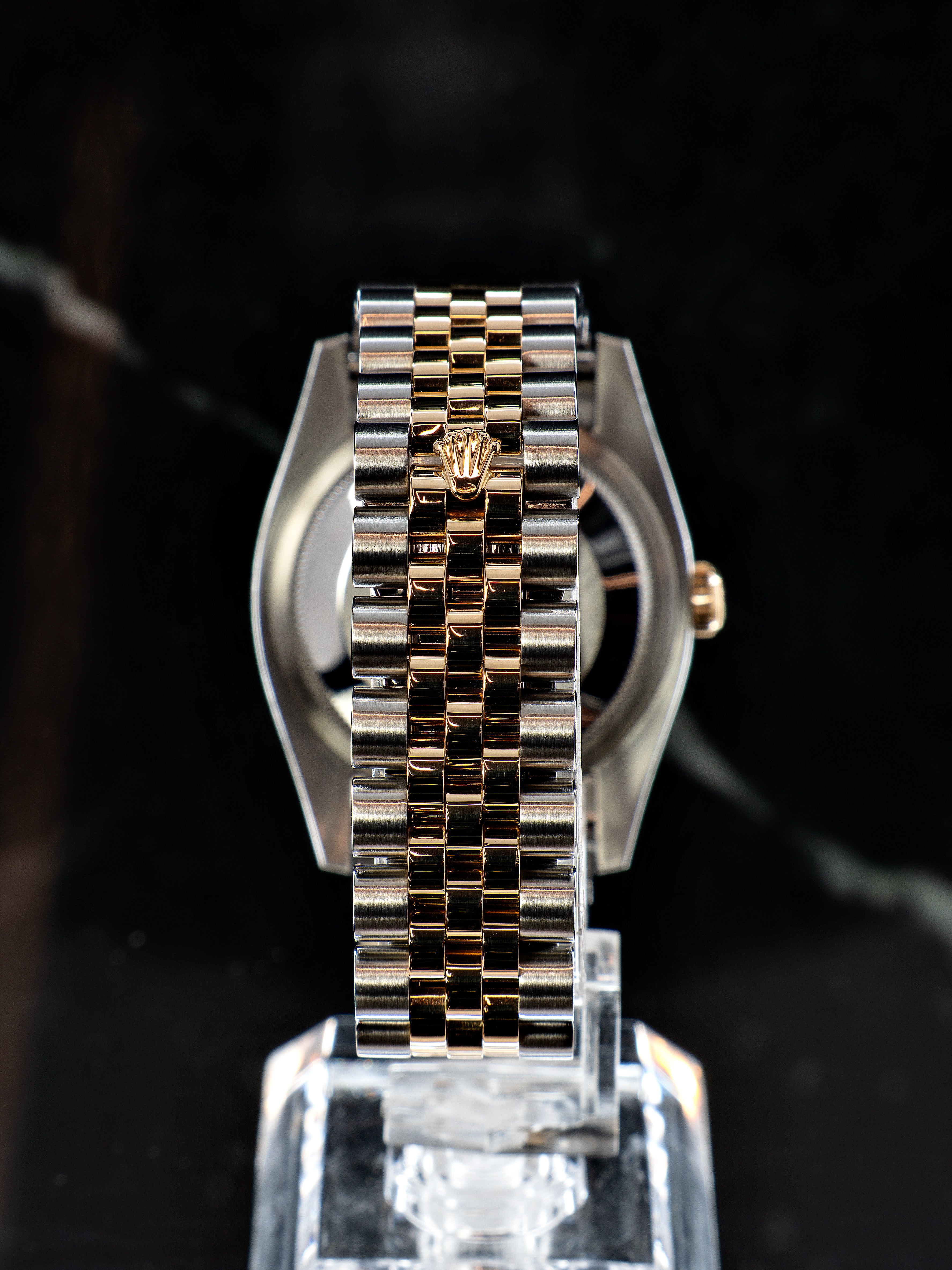 Rolex Datejust Aço Ouro c/ diamantes