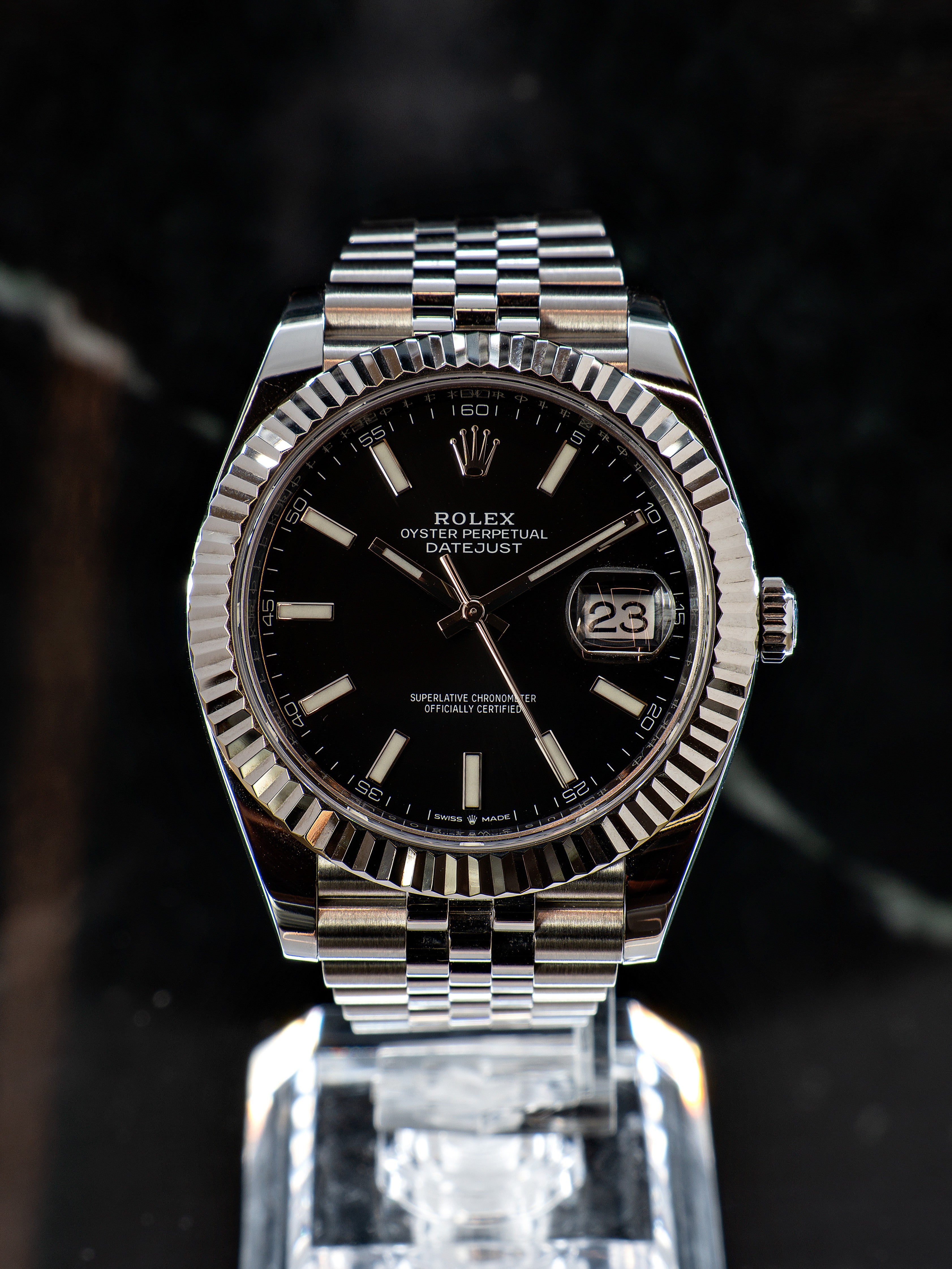 Rolex Datejust Preto (41)