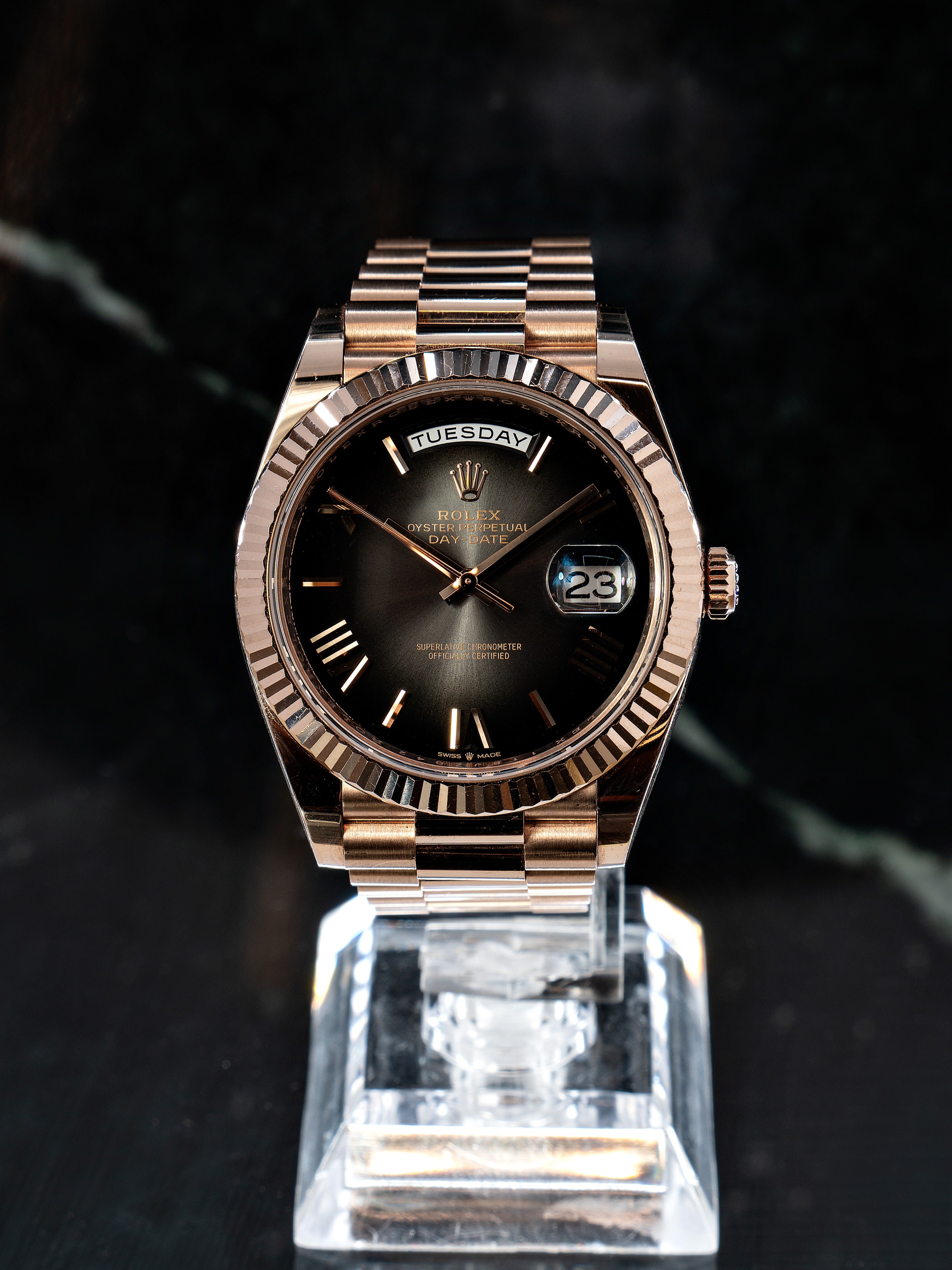 Rolex Day-Date Everose Ombre