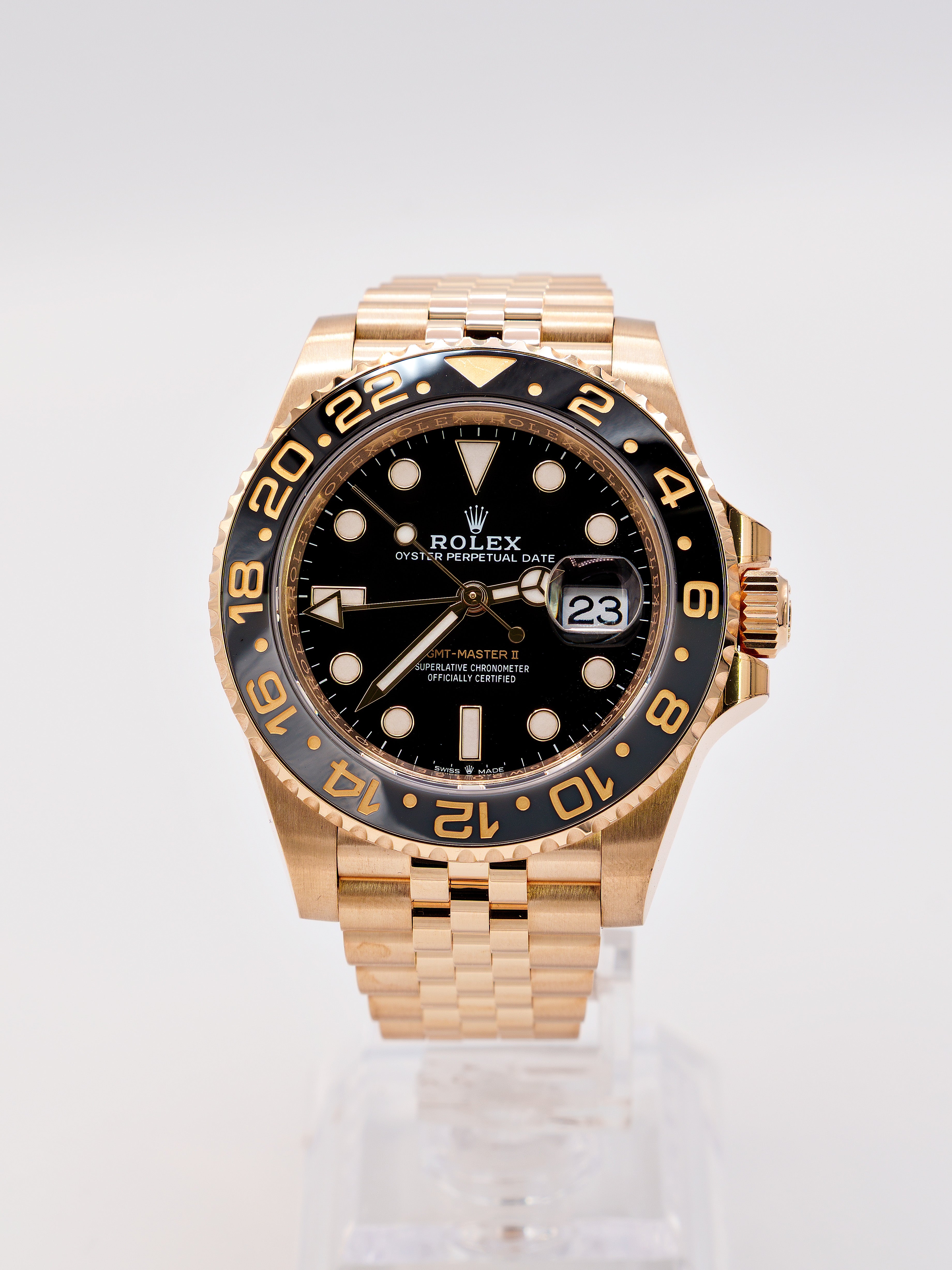 Rolex GMT-Master II Zombie Ouro Amarelo