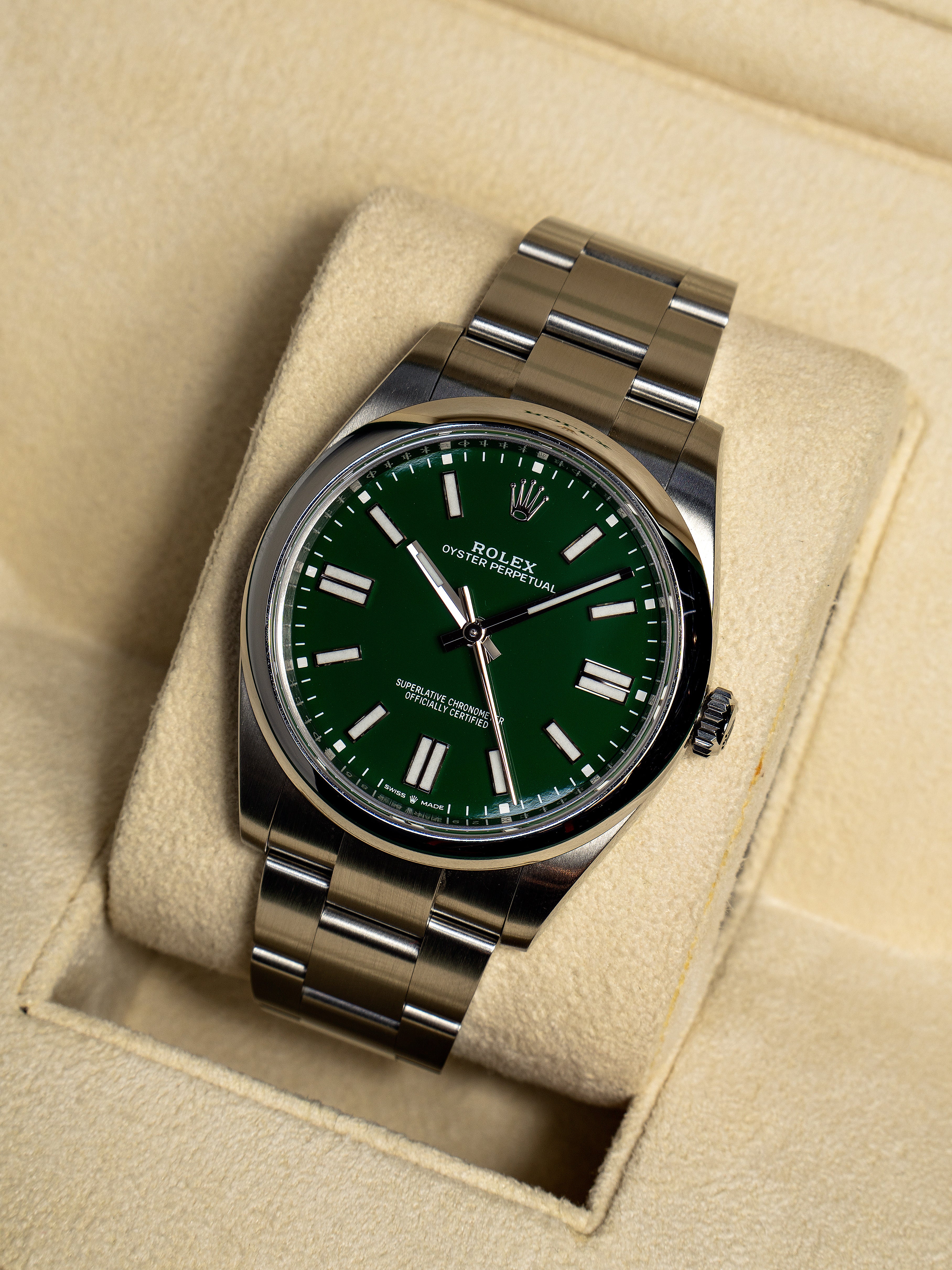 Rolex Oyster Perpetual Verde (41)