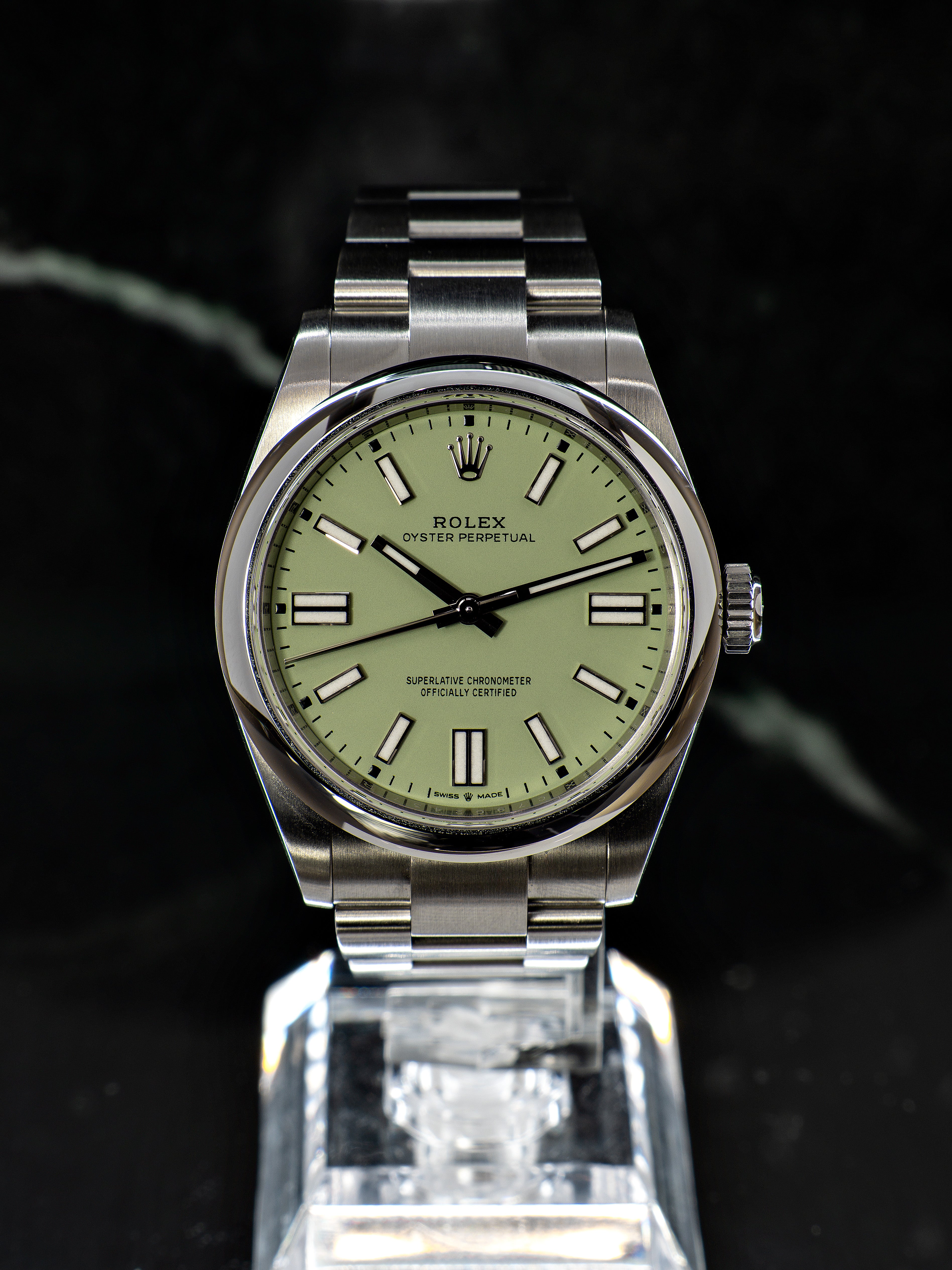 Rolex Oyster Perpetual Pistachio (41)