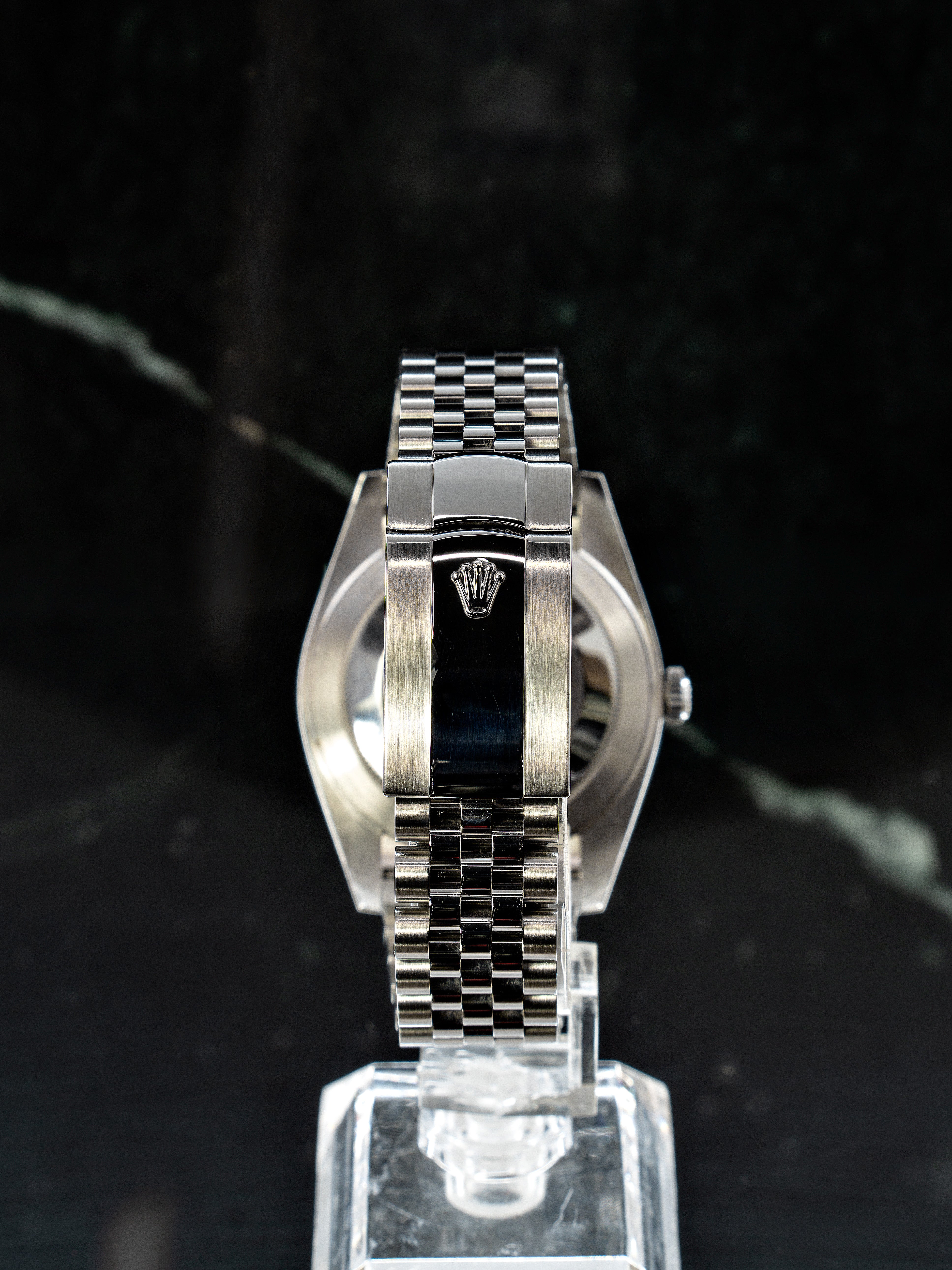 Rolex DateJust Rhodium C/Diamantes (41)