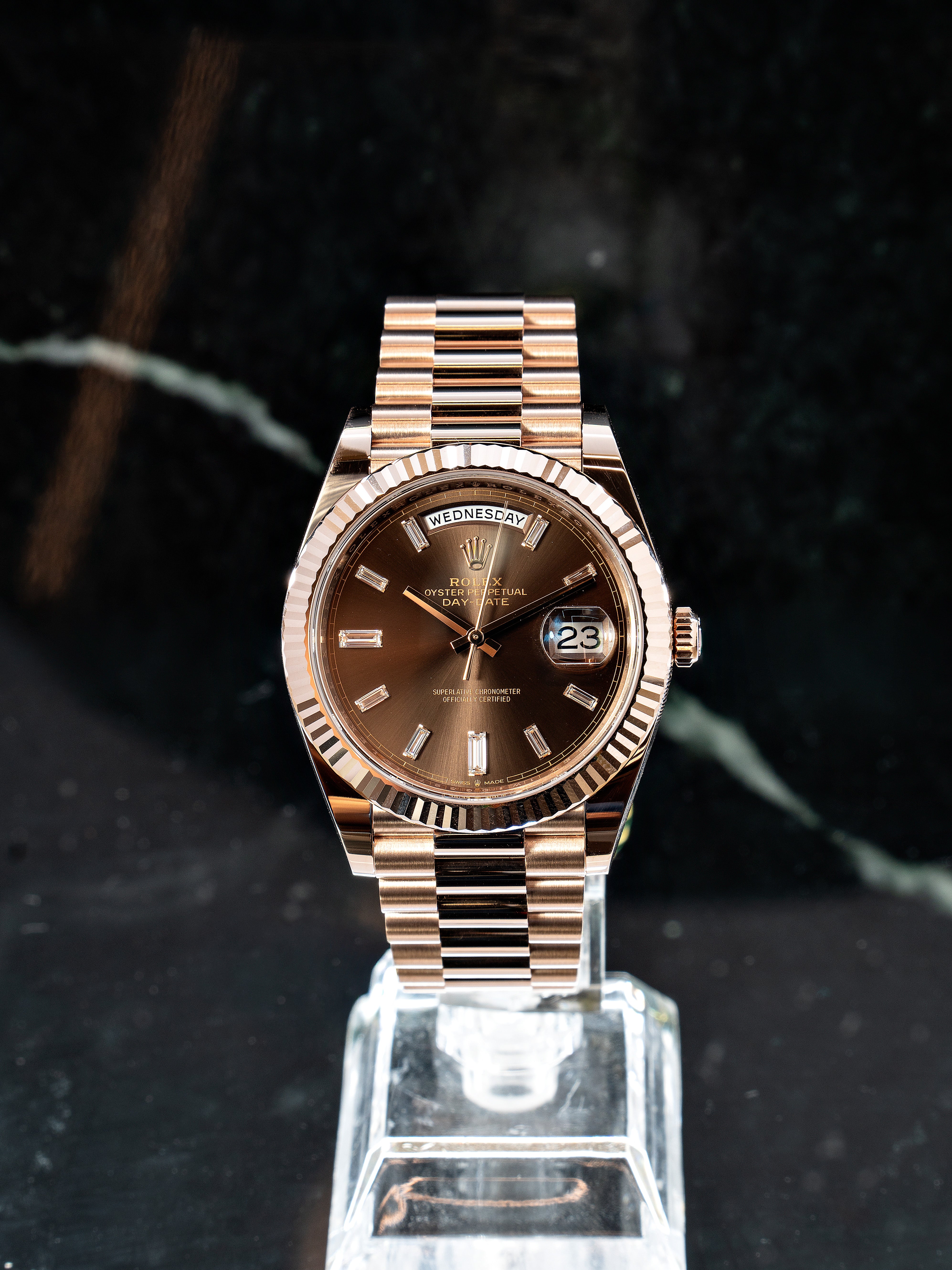 Rolex Day-Date 40 Everose