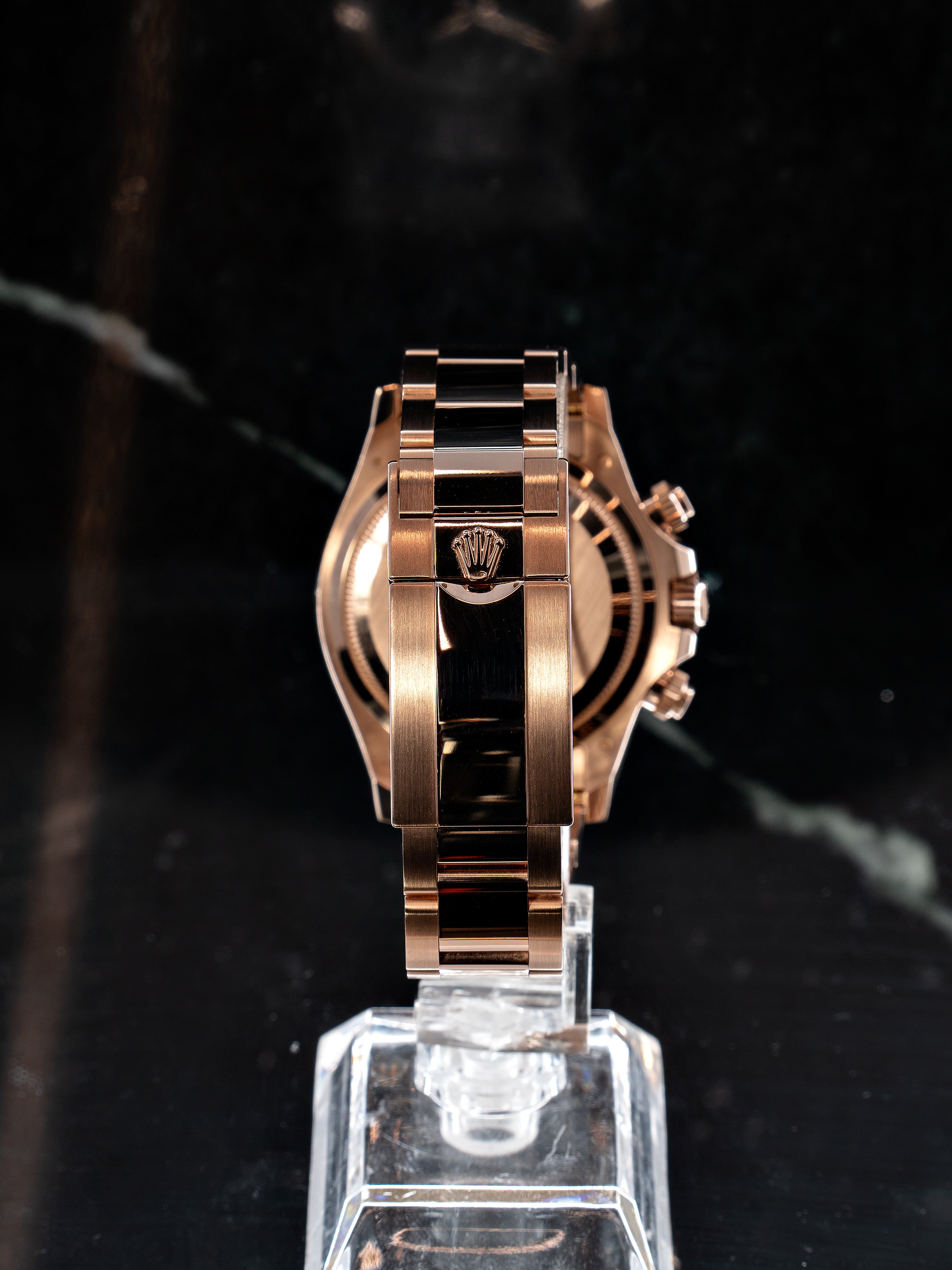 Rolex Daytona Choco Ouro rosa