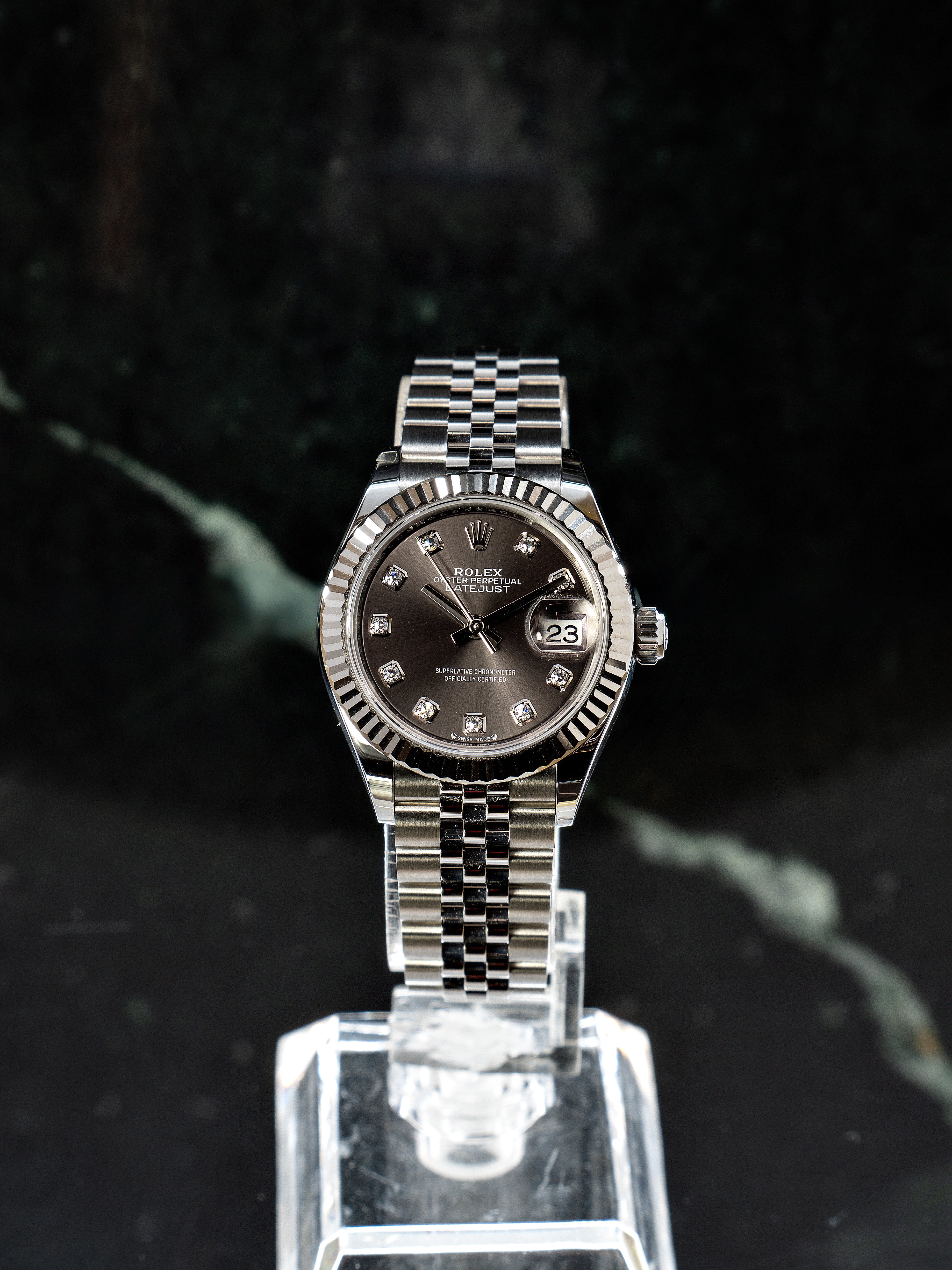 Rolex Lady Date-Just Castanho (28)