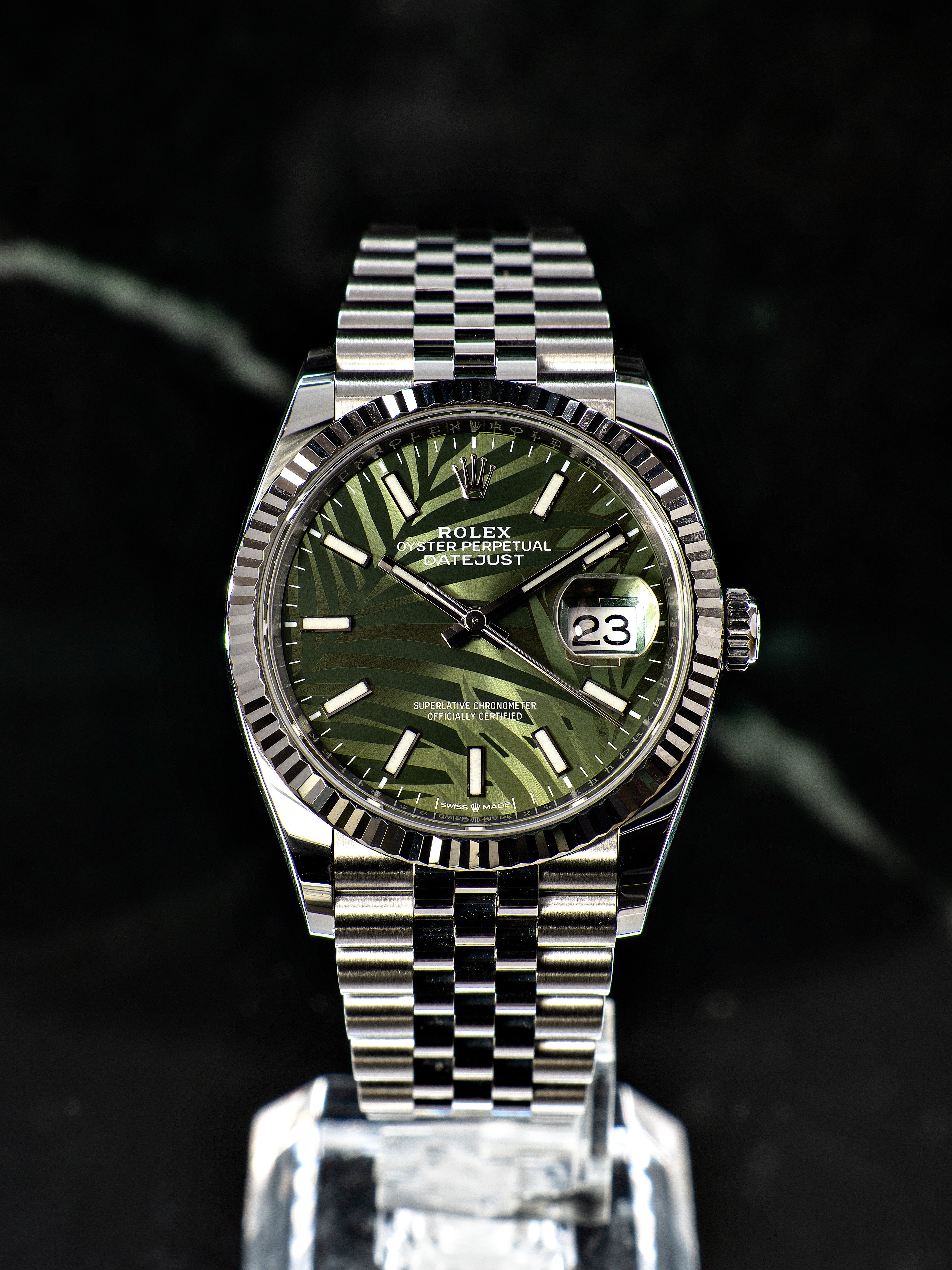 Rolex DateJust (36) Palm Dial