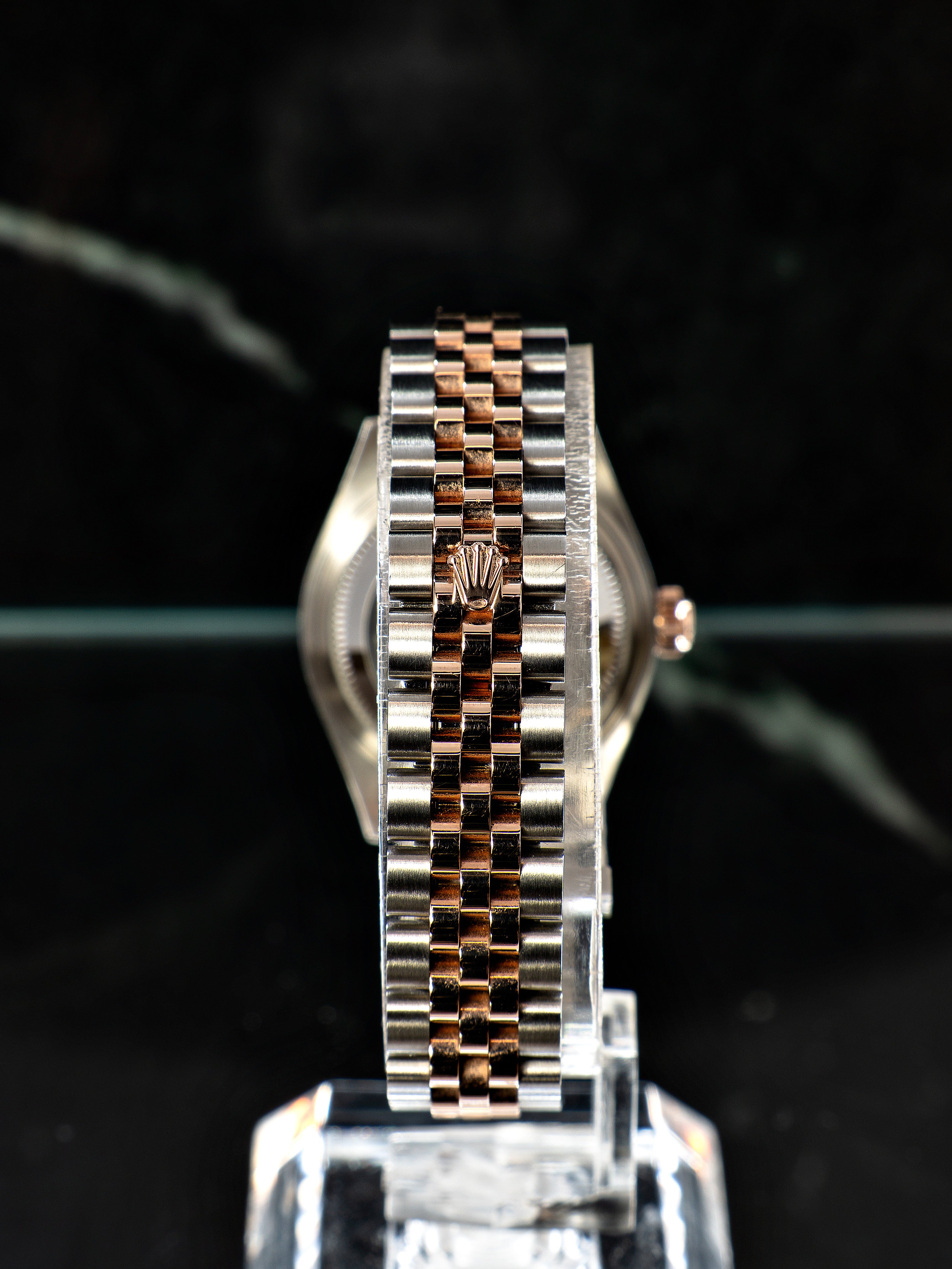 Rolex Lady-Datejust Choco Rose Gold (28)