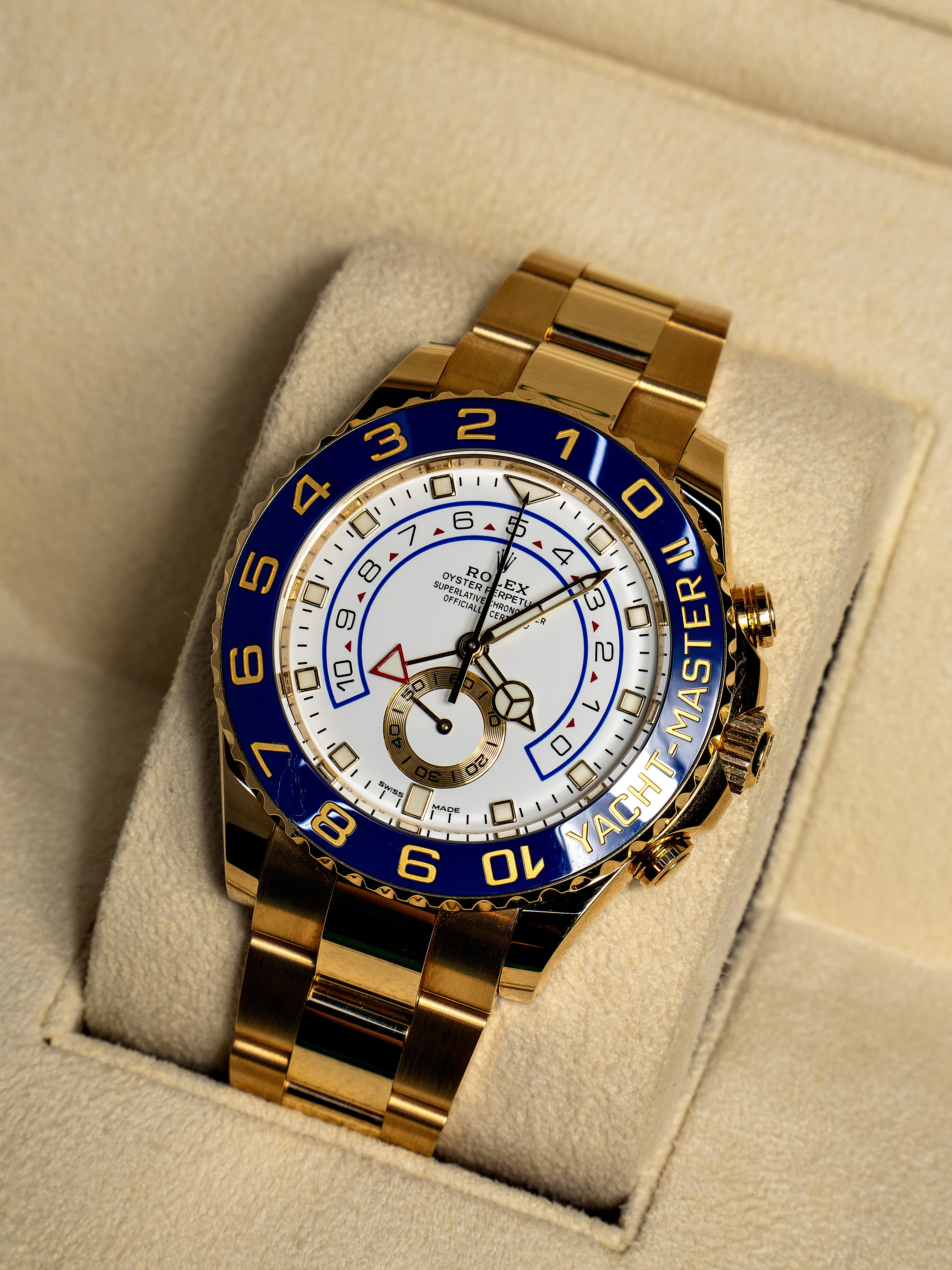 Rolex Yacht Master II Ouro