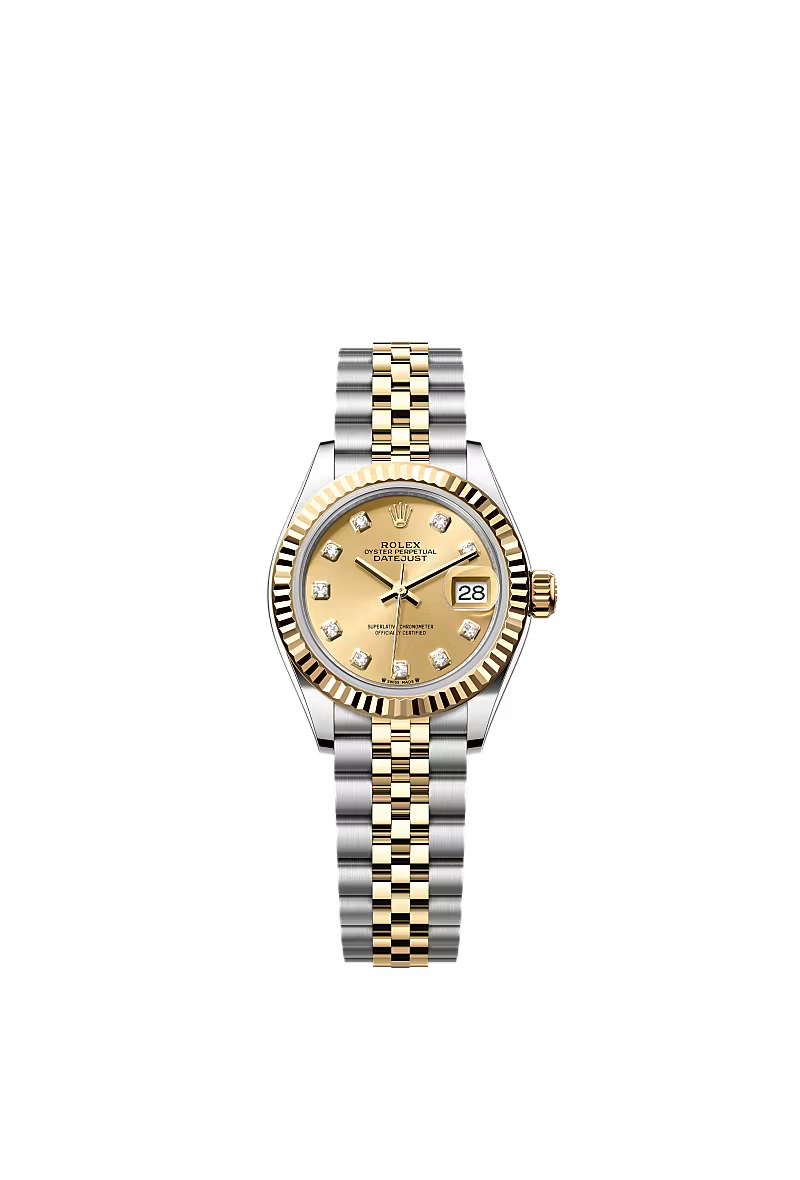 Rolex Lady-Datejust Champagne c/Diamantes
