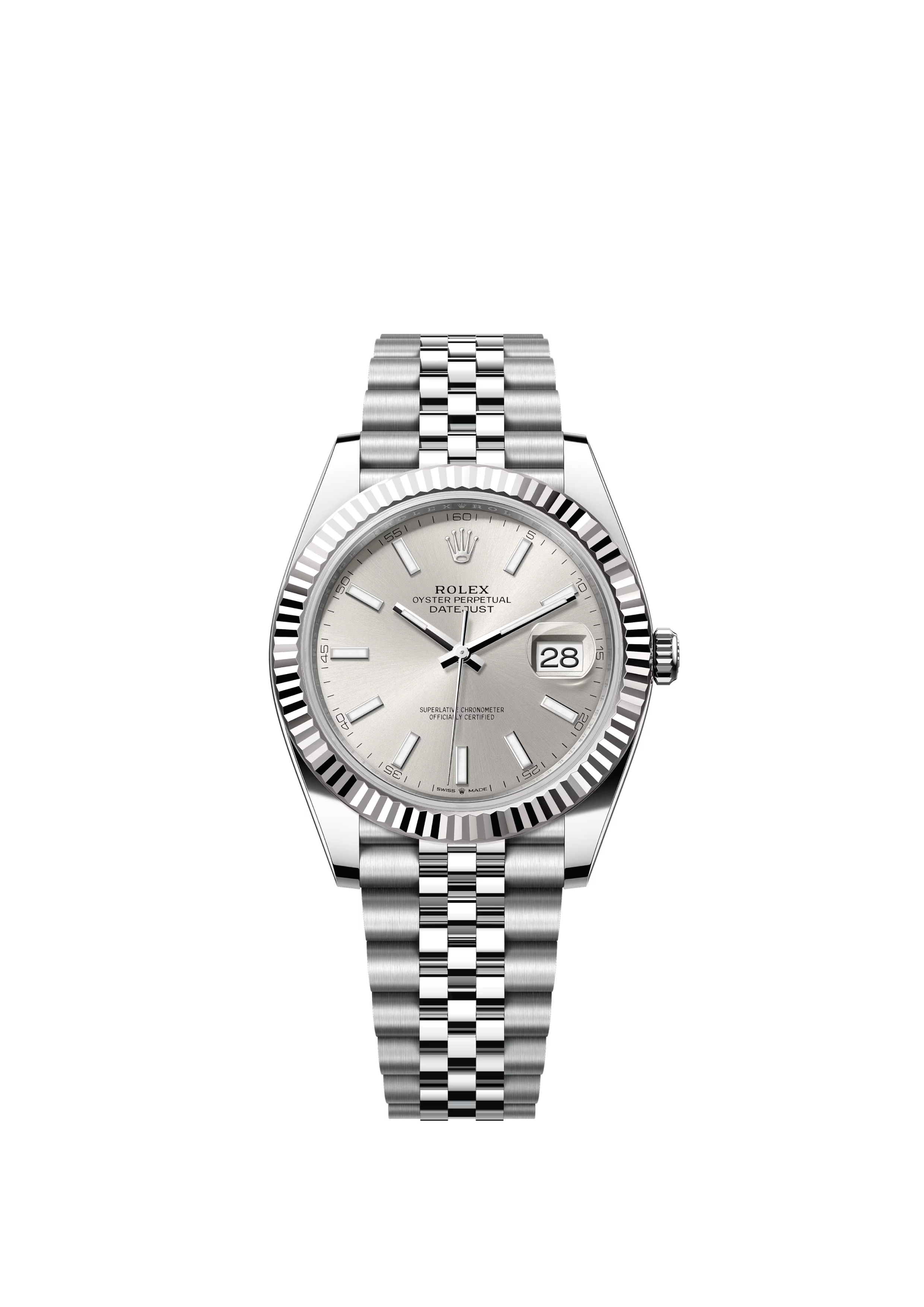 Rolex Datejust Silver Dial (41)