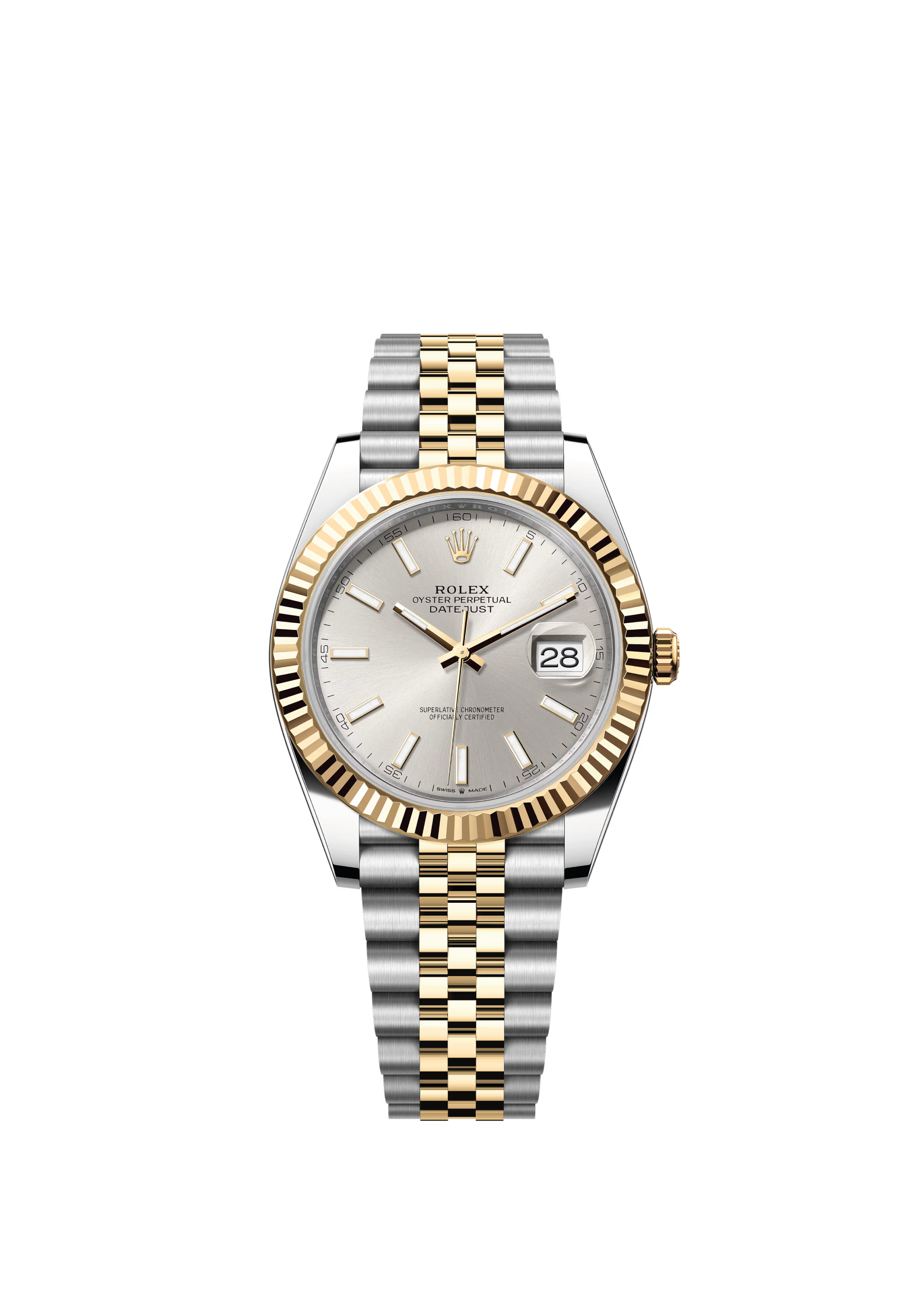 Rolex Datejust (41) - Silver Ouro Amarelo
