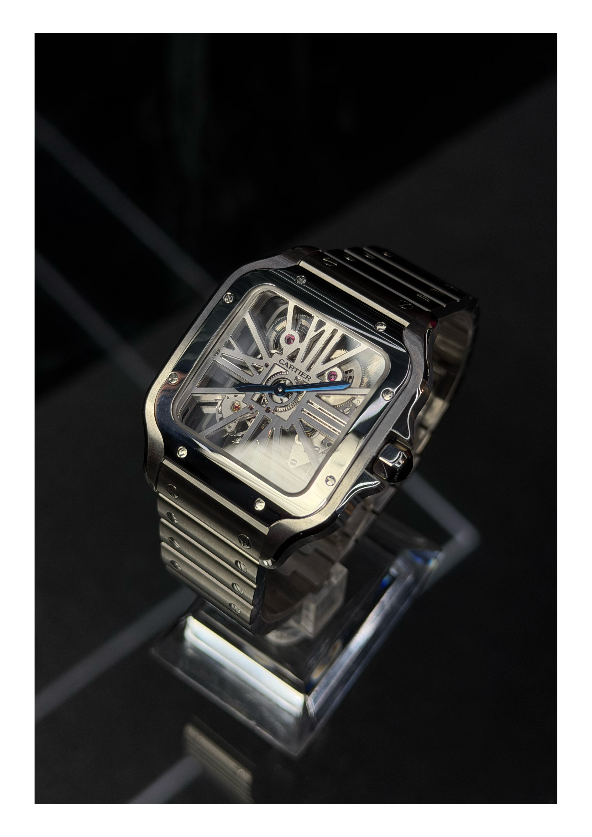 Cartier Santos Skeleton