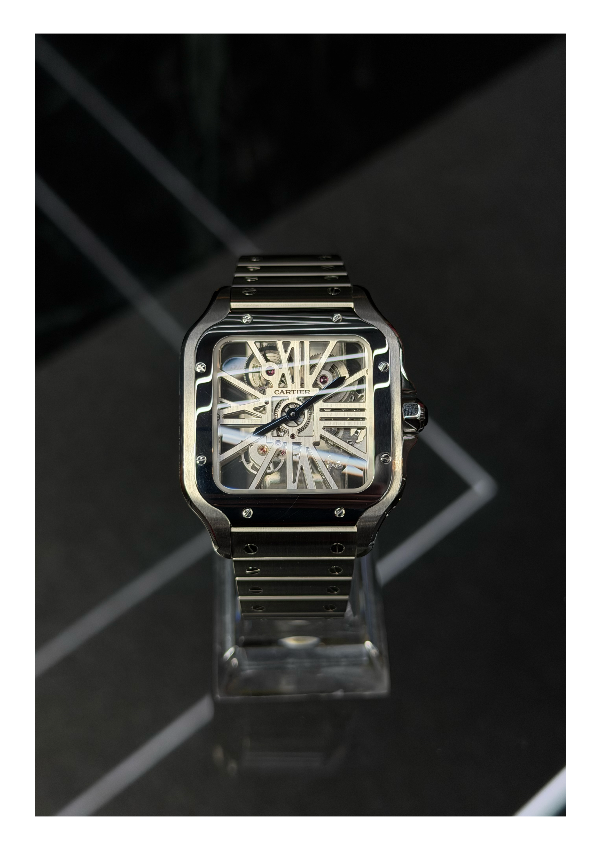 Cartier Santos Skeleton