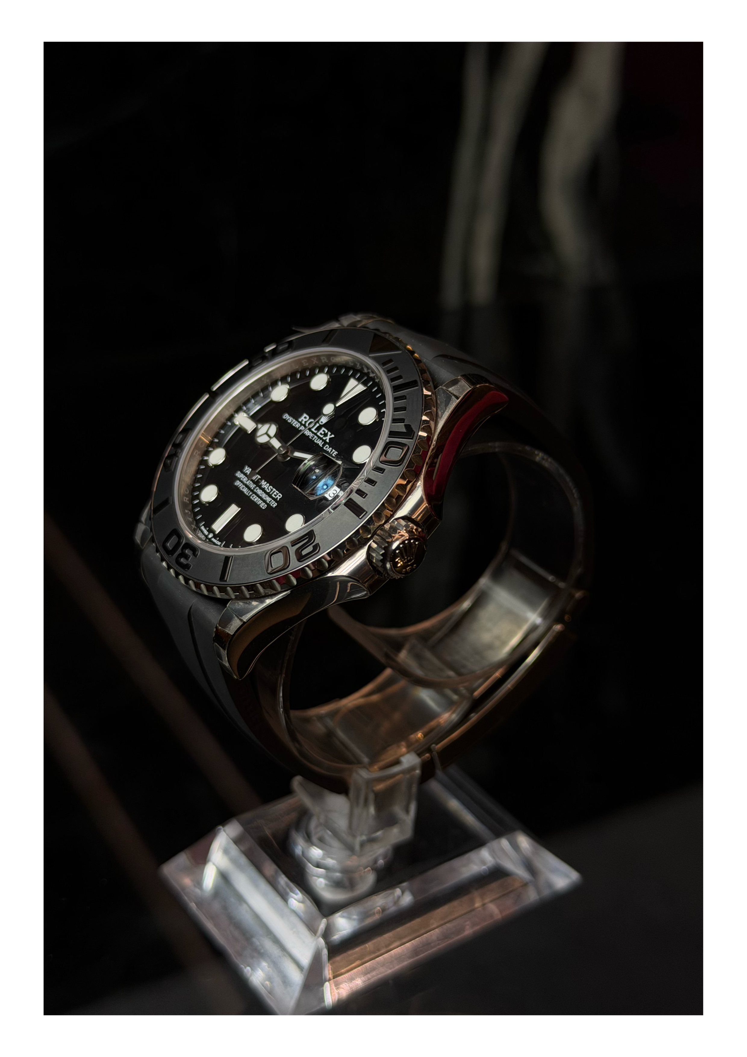 Rolex Yacht-Master (42)  Ouro Branco