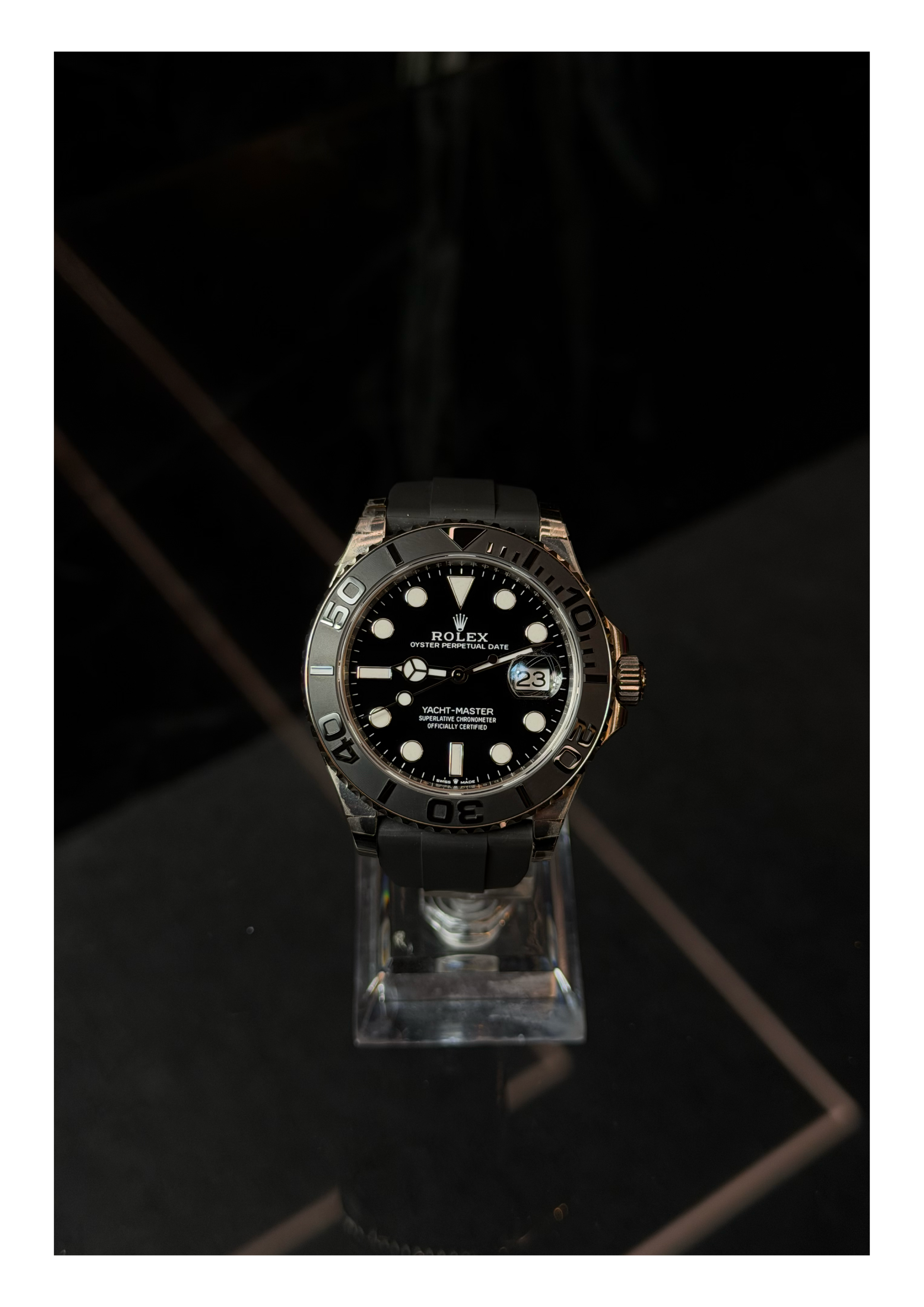 Rolex Yacht-Master (42)  Ouro Branco