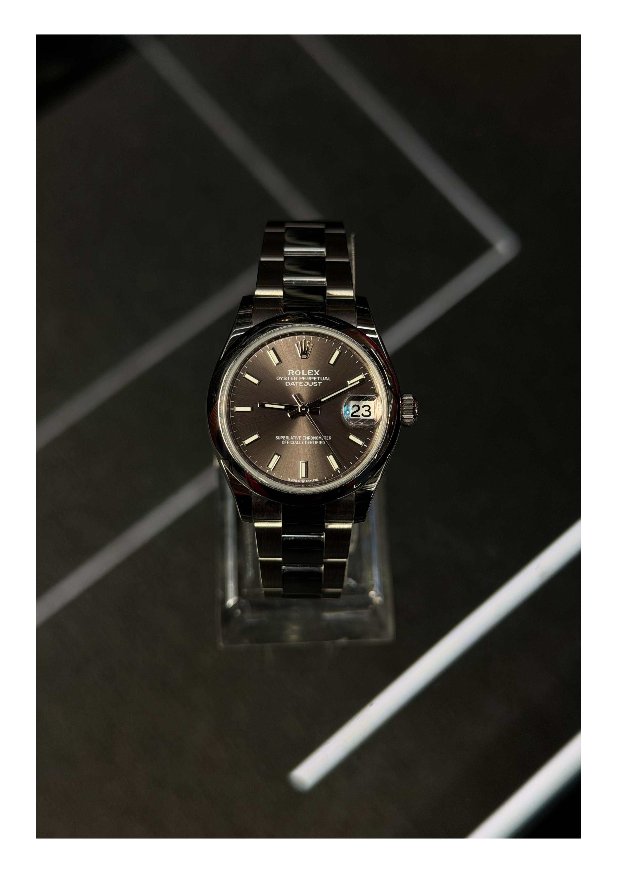 Rolex Datejust Oyster Dark Grey