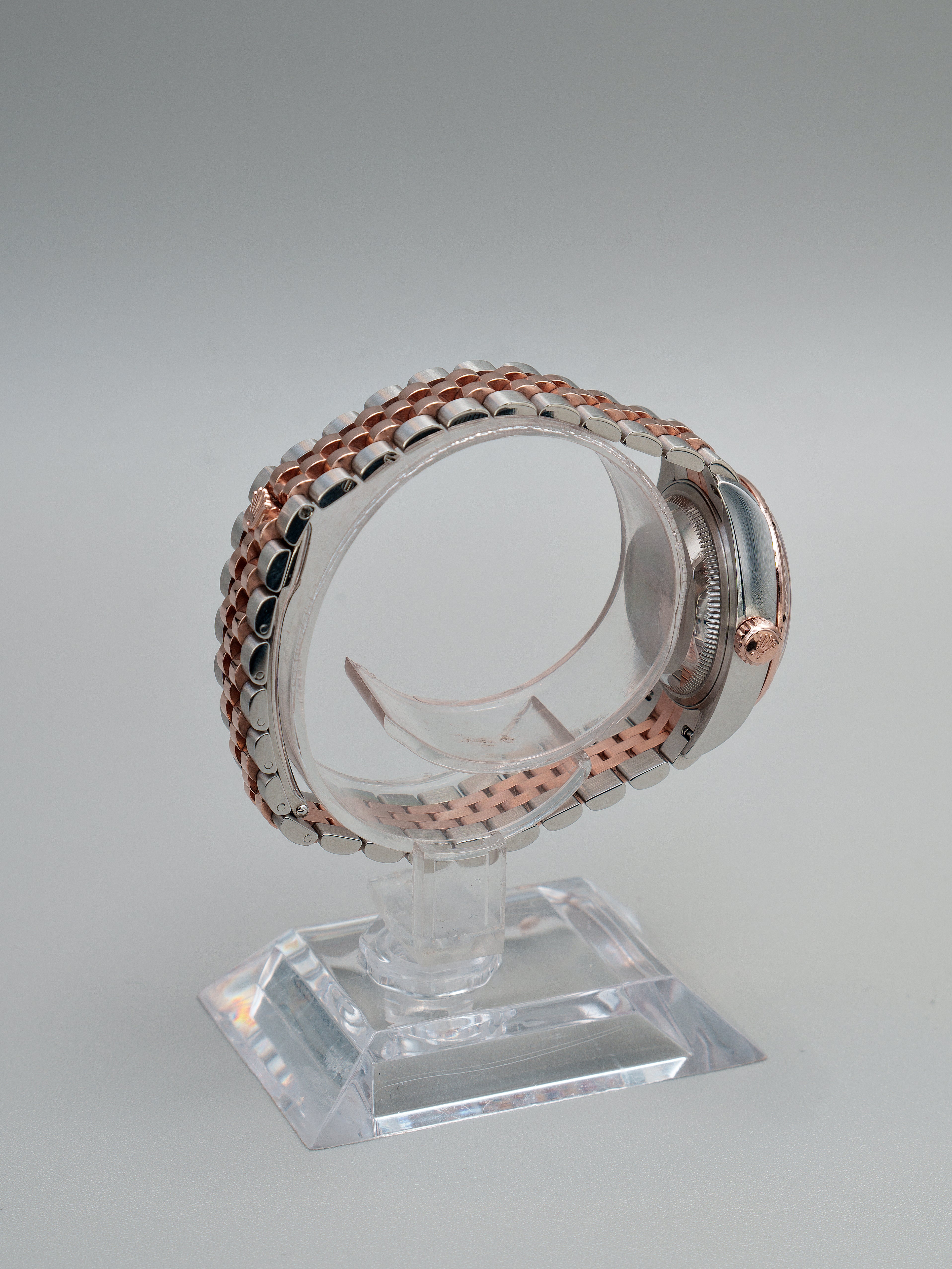 Rolex Lady-Datejust Choco Rose Gold (28)