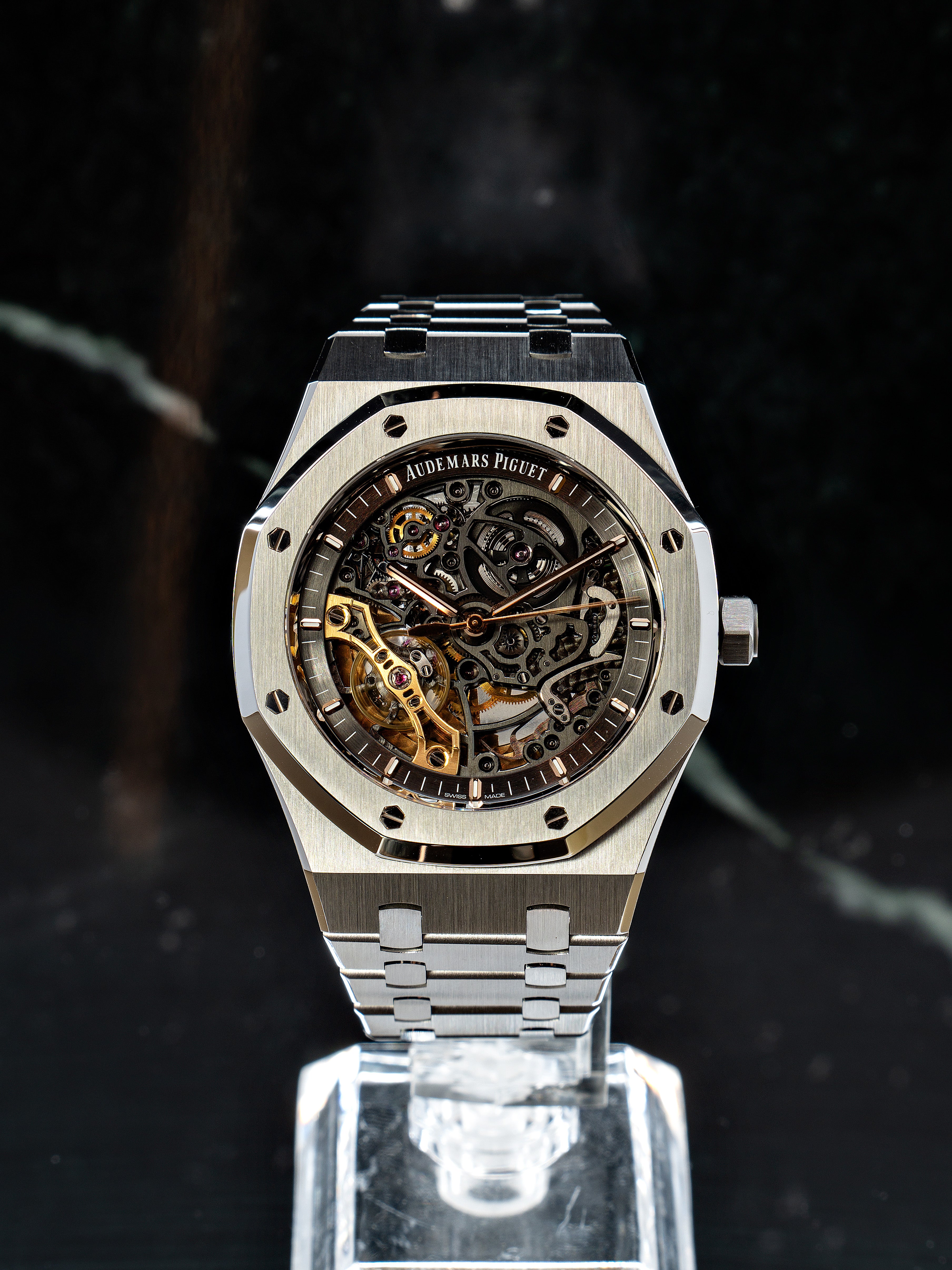 Audemars Piguet Royal Oak Double Balance Wheel Openworked 15407ST