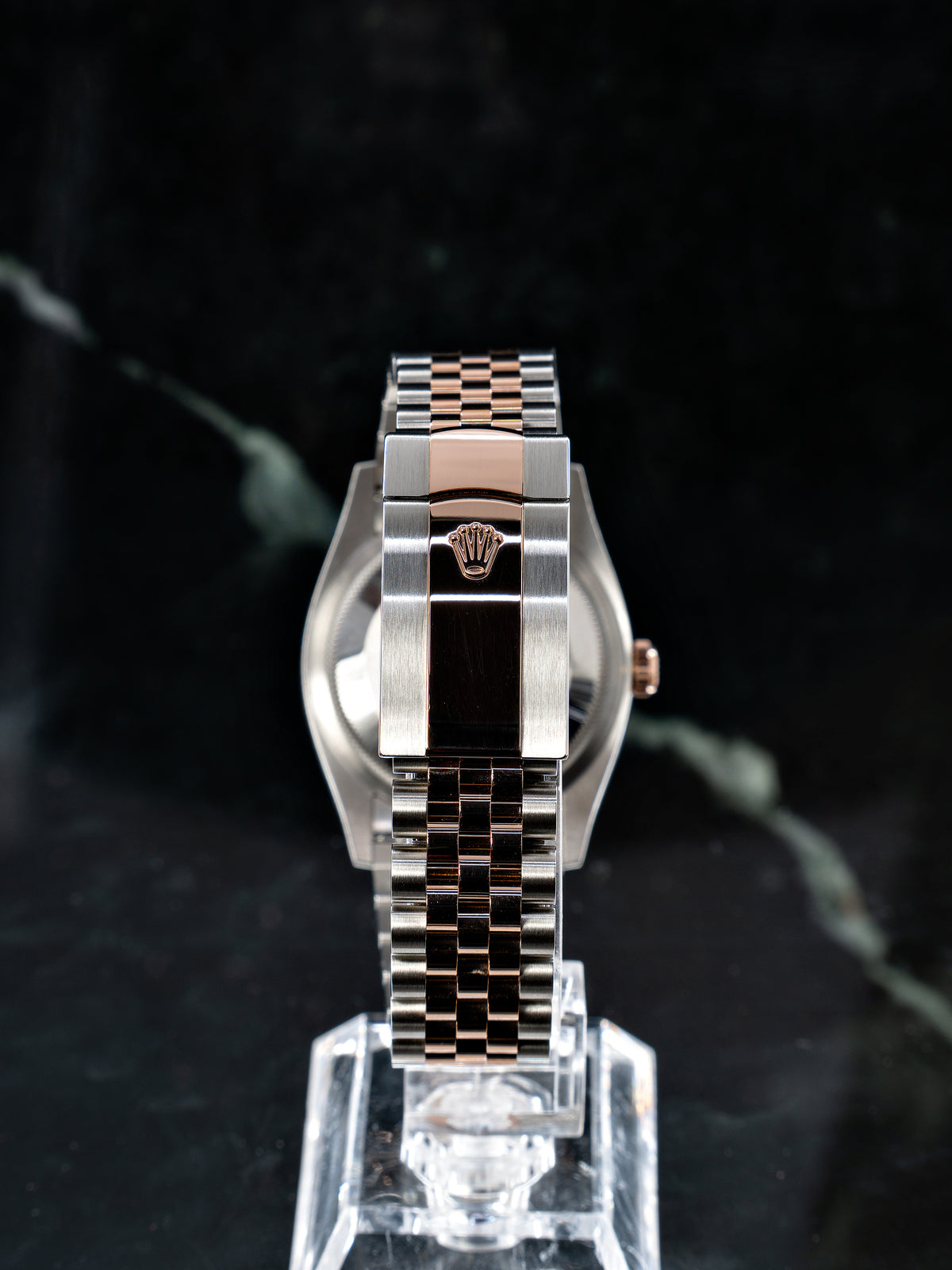 Rolex Datejust Rhodium Aço/Ouro Rosa c/ Diamantes 6&9 (36)