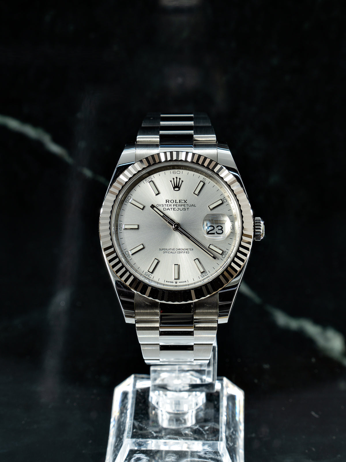 Rolex Datejust Silver