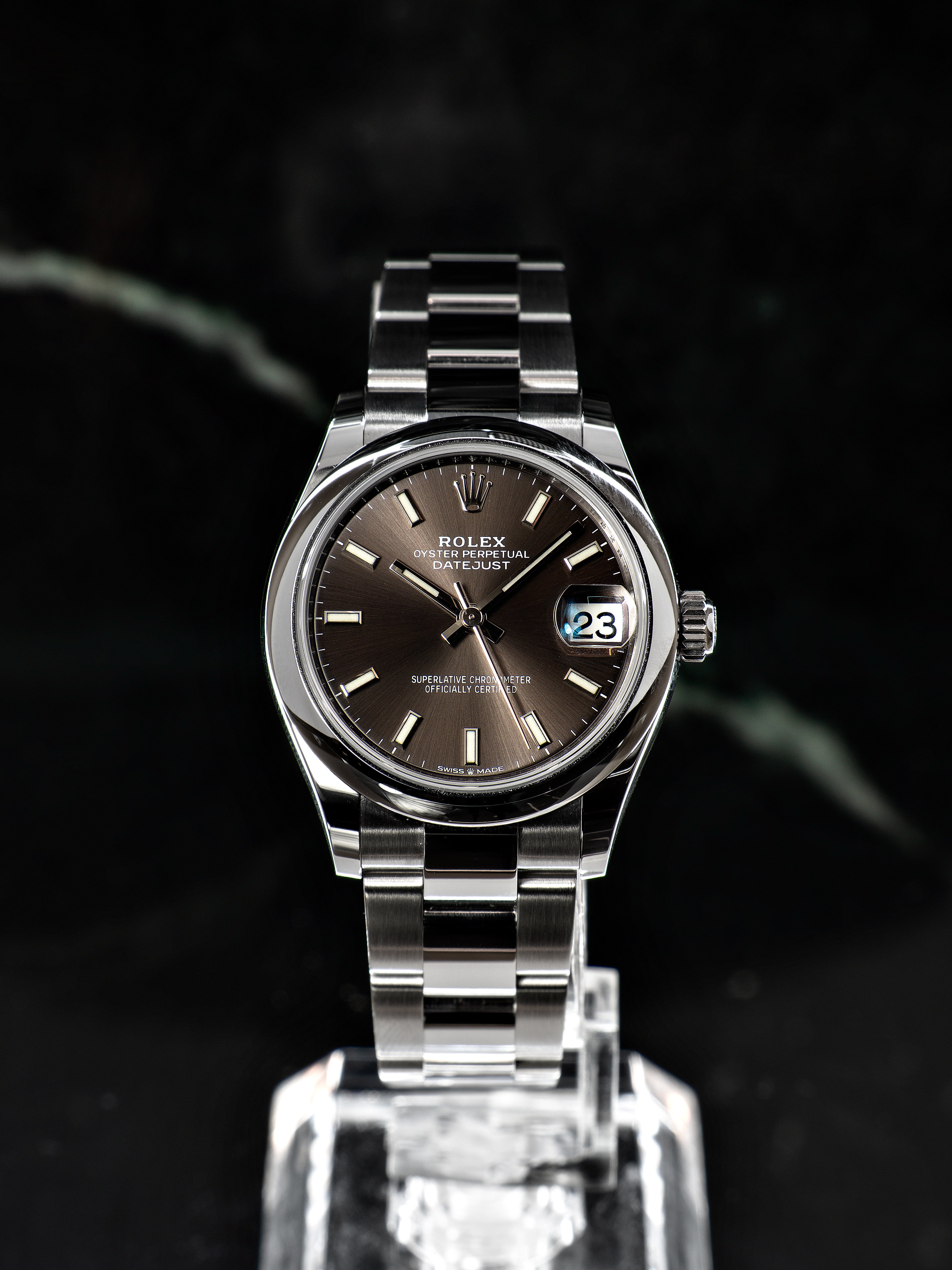 Rolex Datejust Oyster Dark Grey