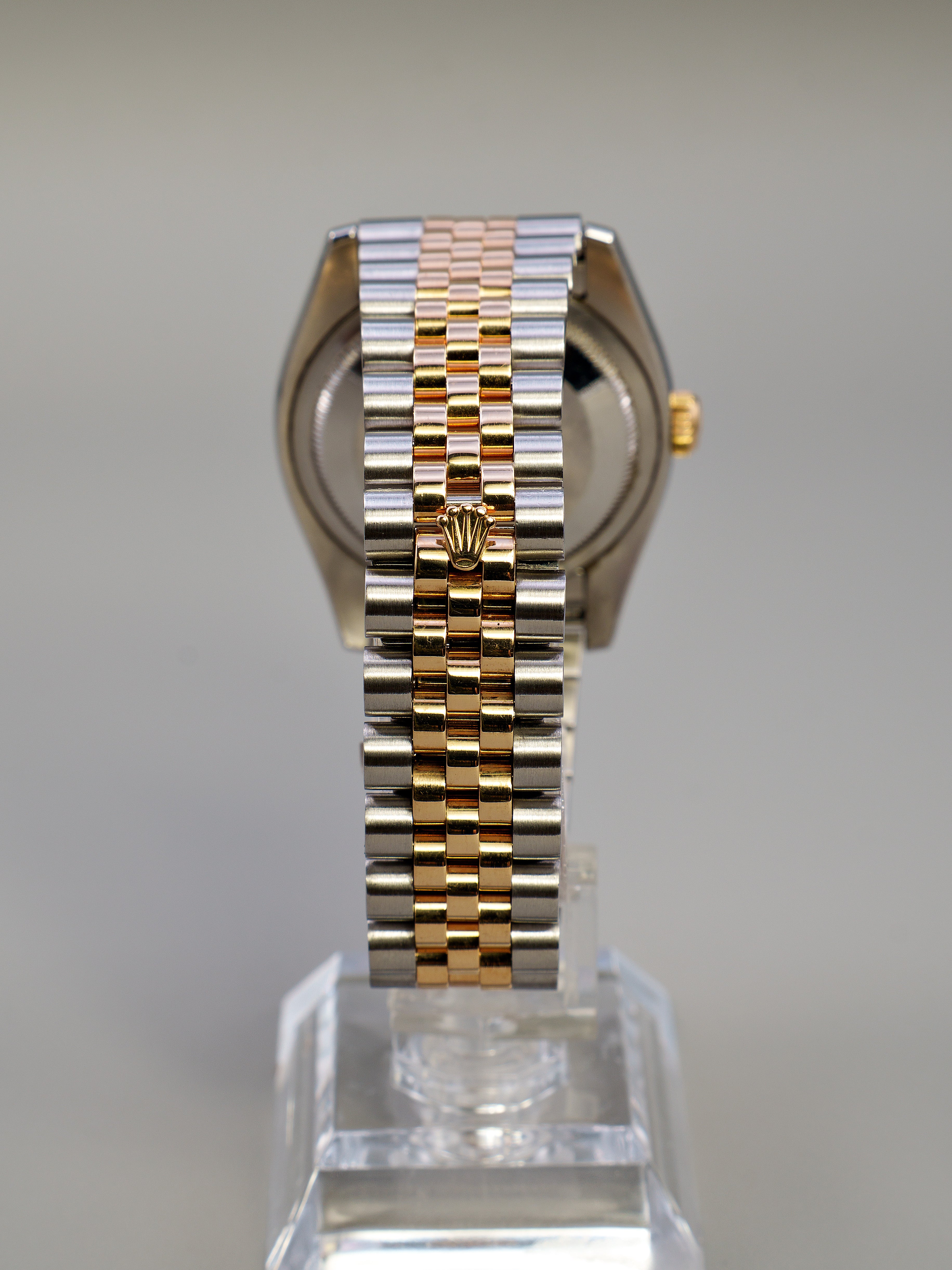 Rolex Datejust "Vintage" Aço/Ouro Amarelo c/Diamantes 36