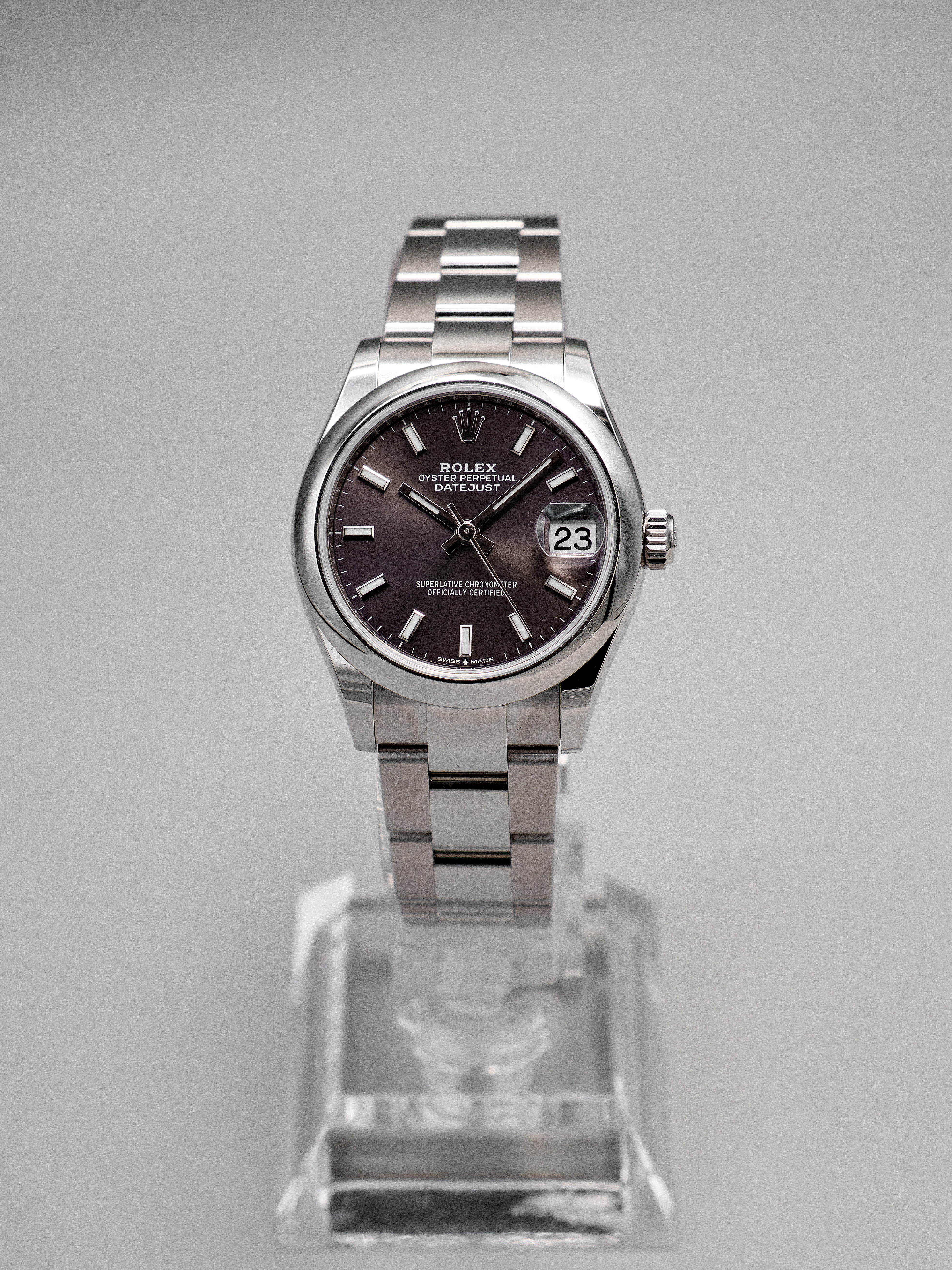 Rolex Datejust Oyster Dark Grey
