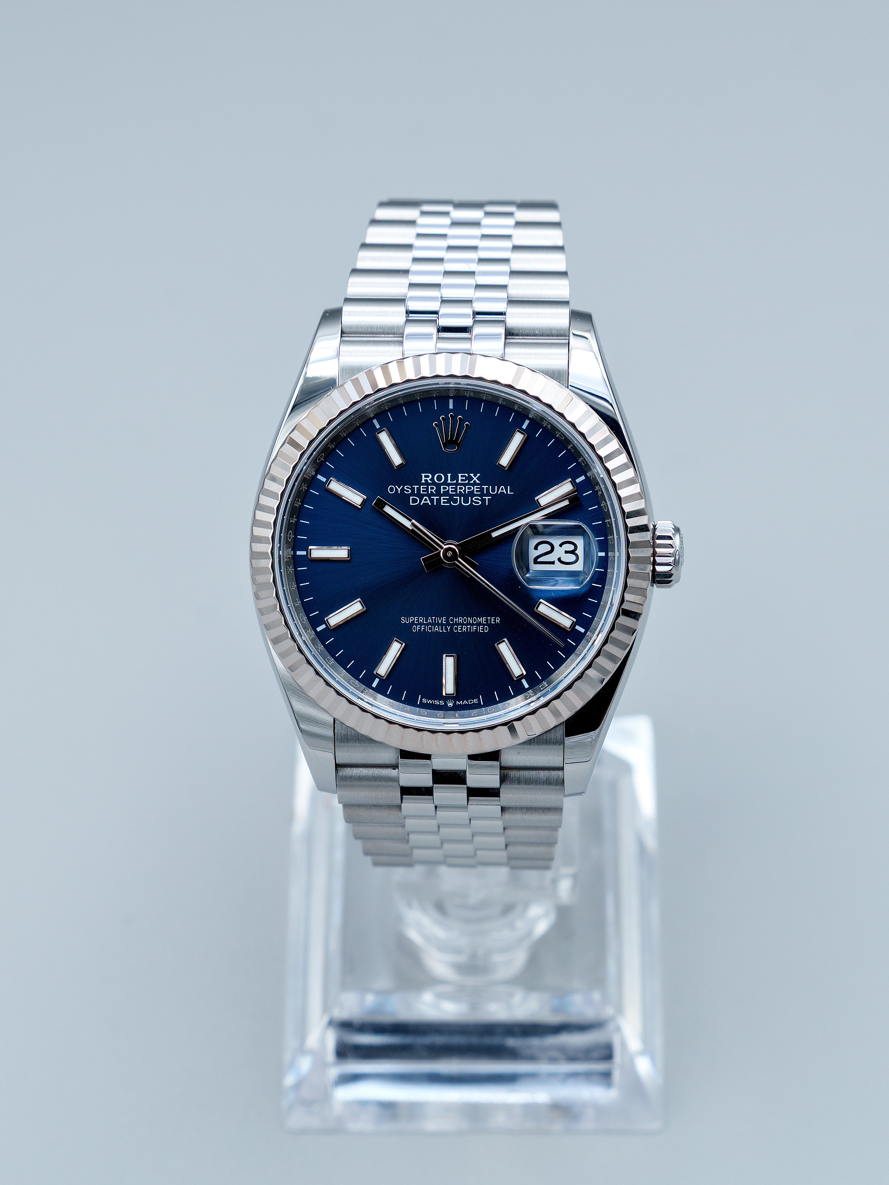 Rolex Datejust Dial Azul