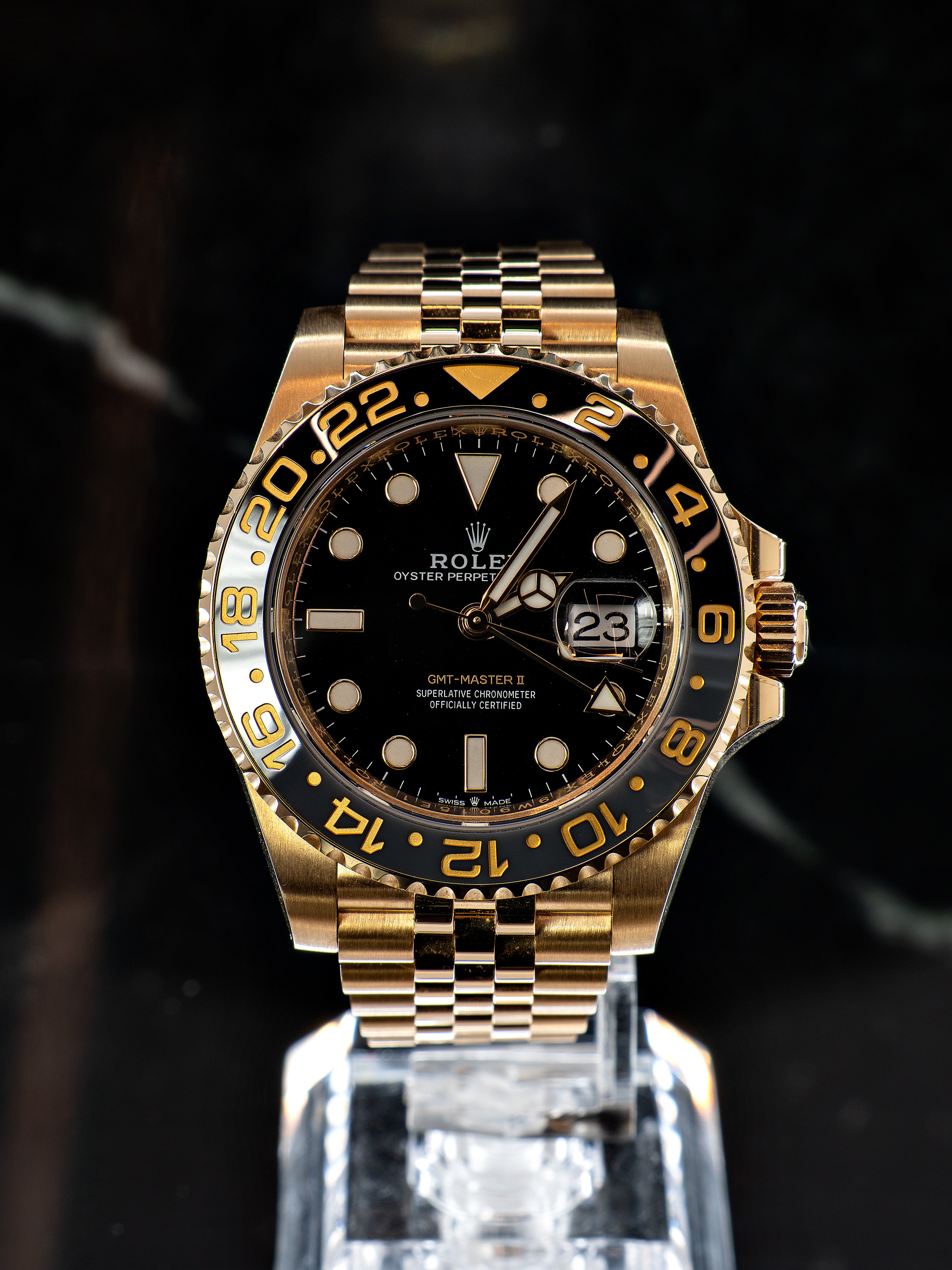 Rolex GMT-Master II Zombie Ouro Amarelo
