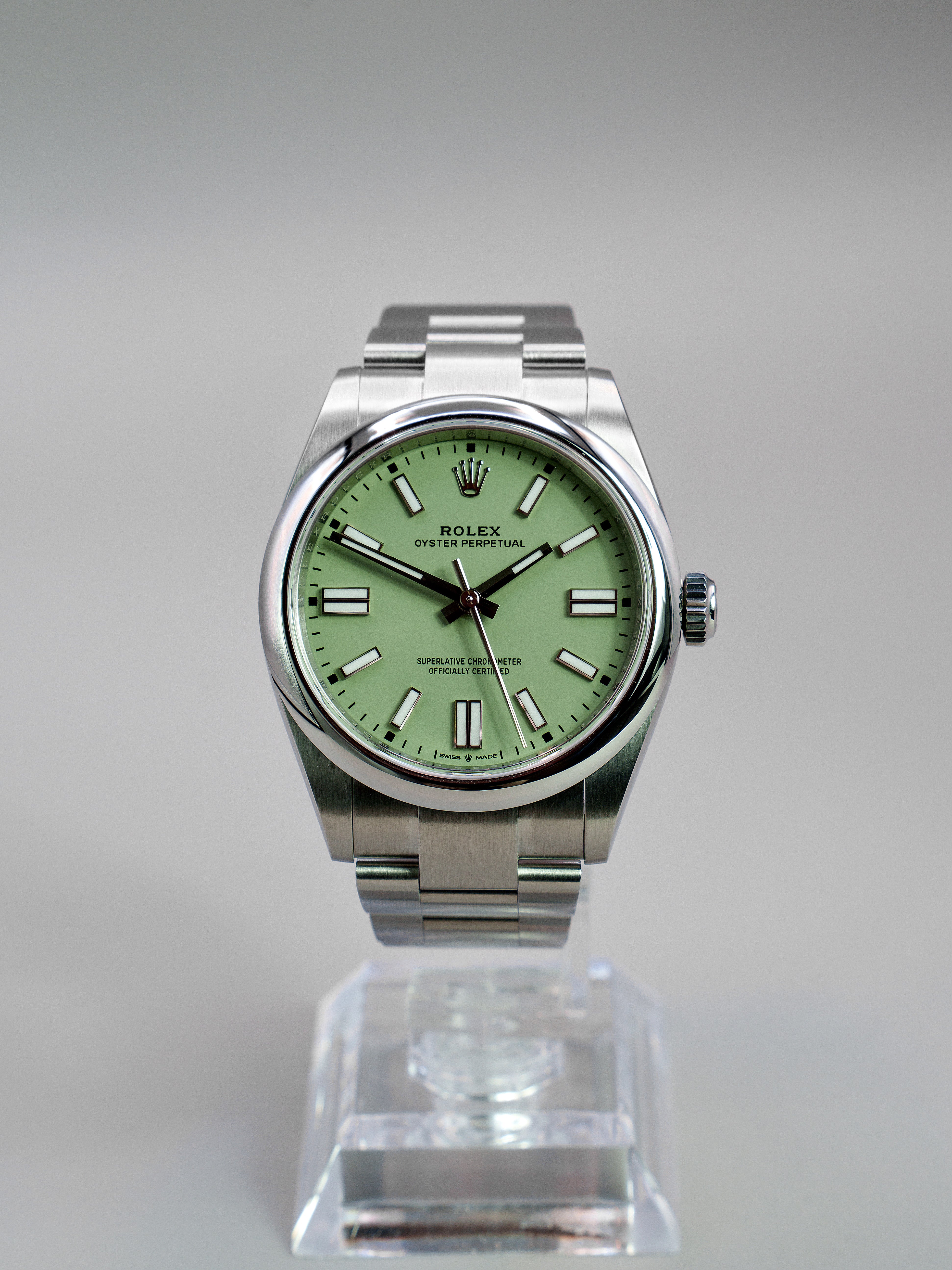 Rolex Oyster Perpetual Pistachio (41)