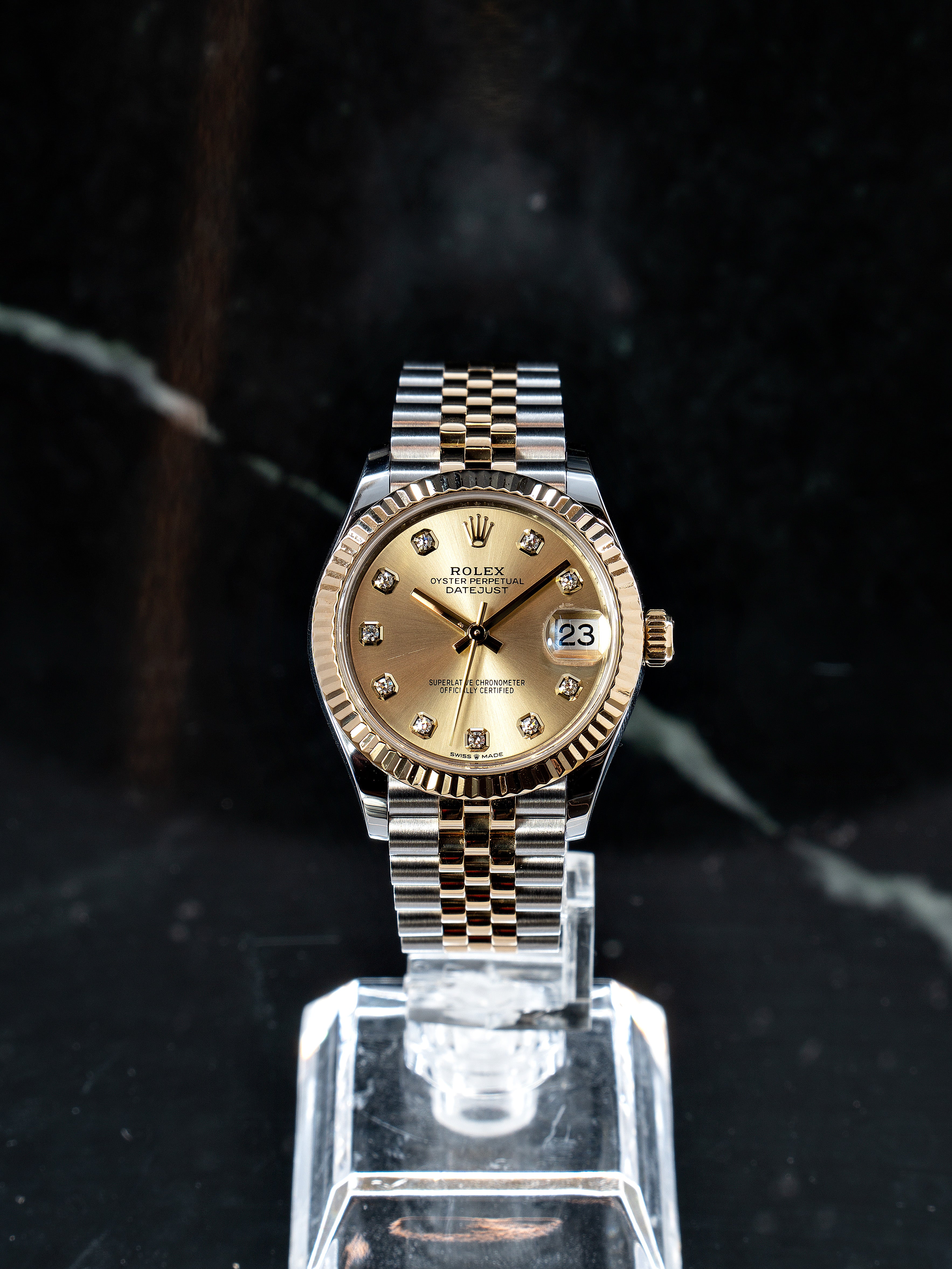 Rolex Date-Just Aço Ouro C/Diamantes (31)