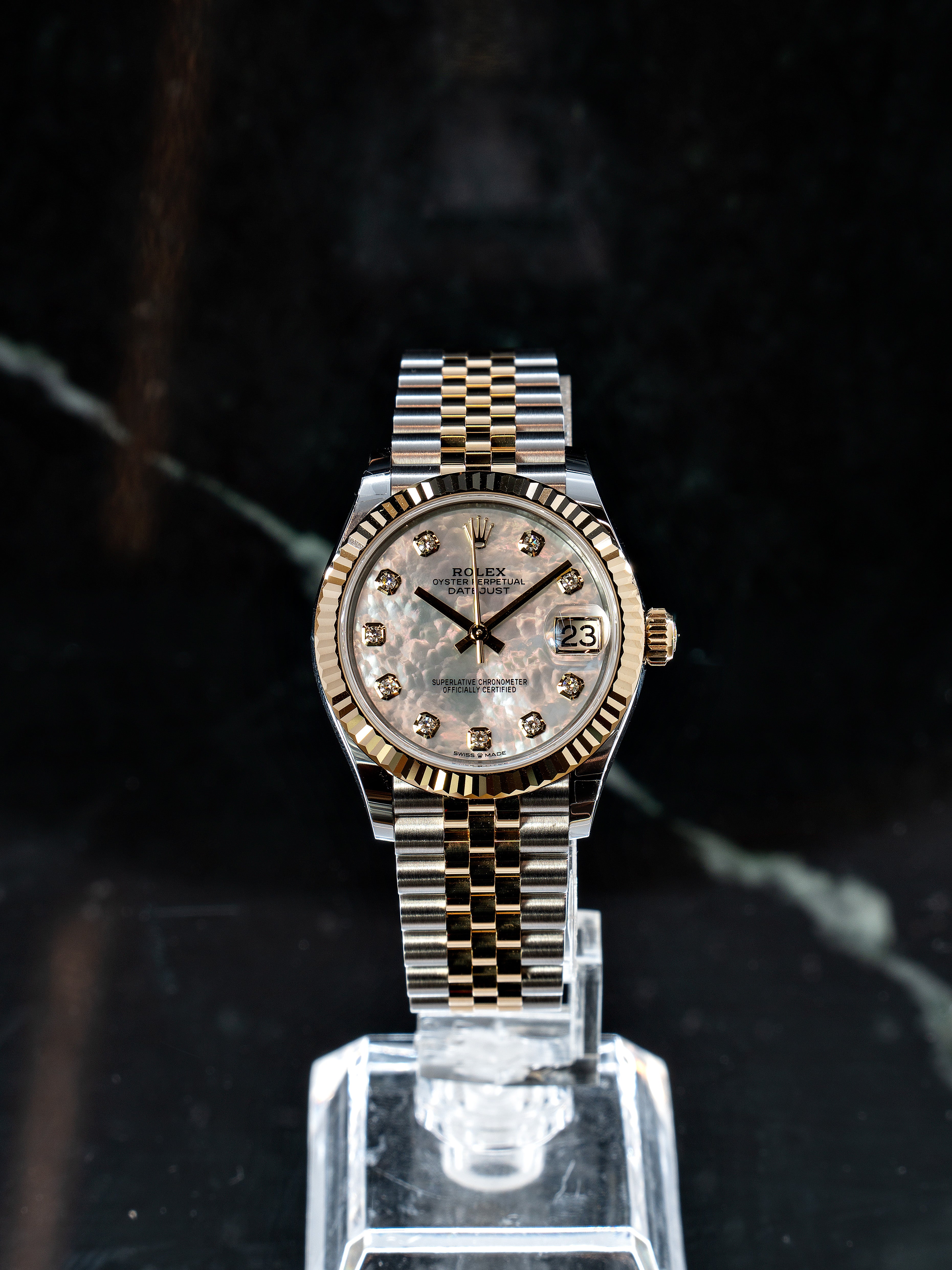 Rolex Datejust Madrepérola Aço Ouro (31)