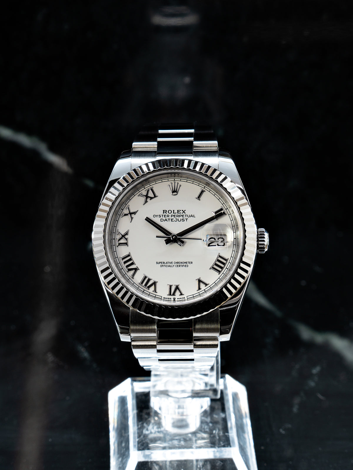 Rolex DateJust Branco (41)