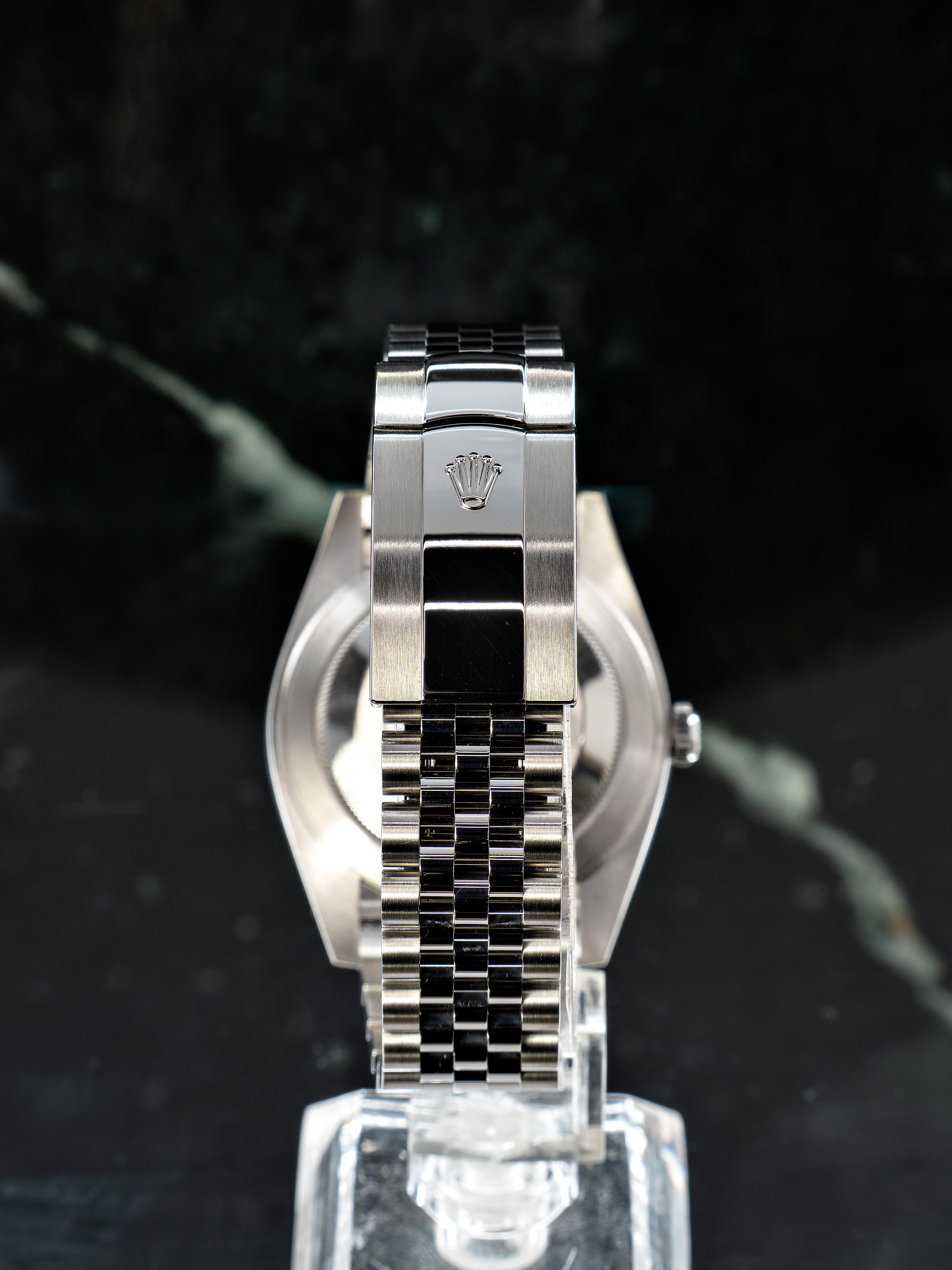 Rolex Date-Just Preto C/ Diamantes (41)