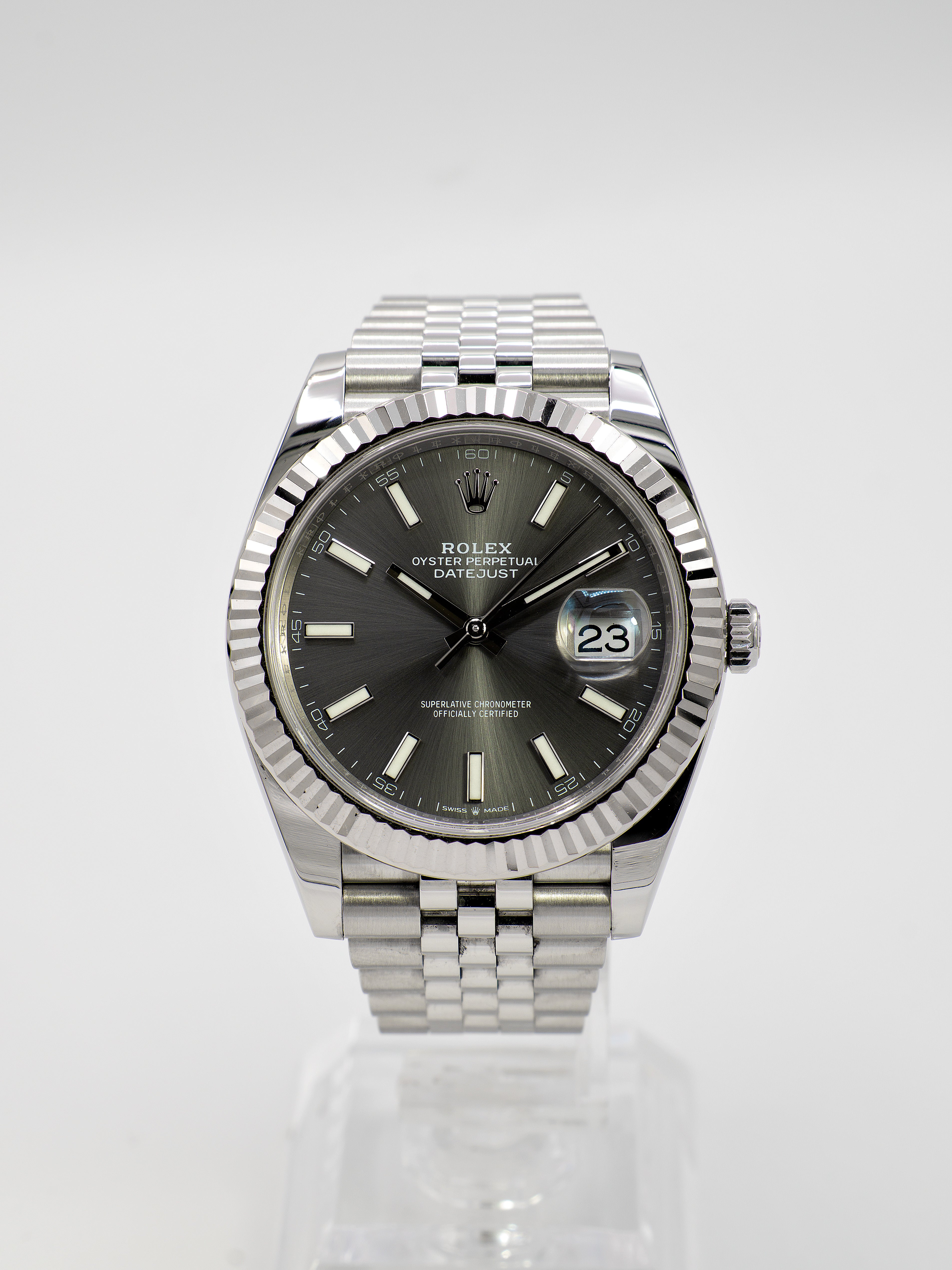Rolex Datejust Rhodium