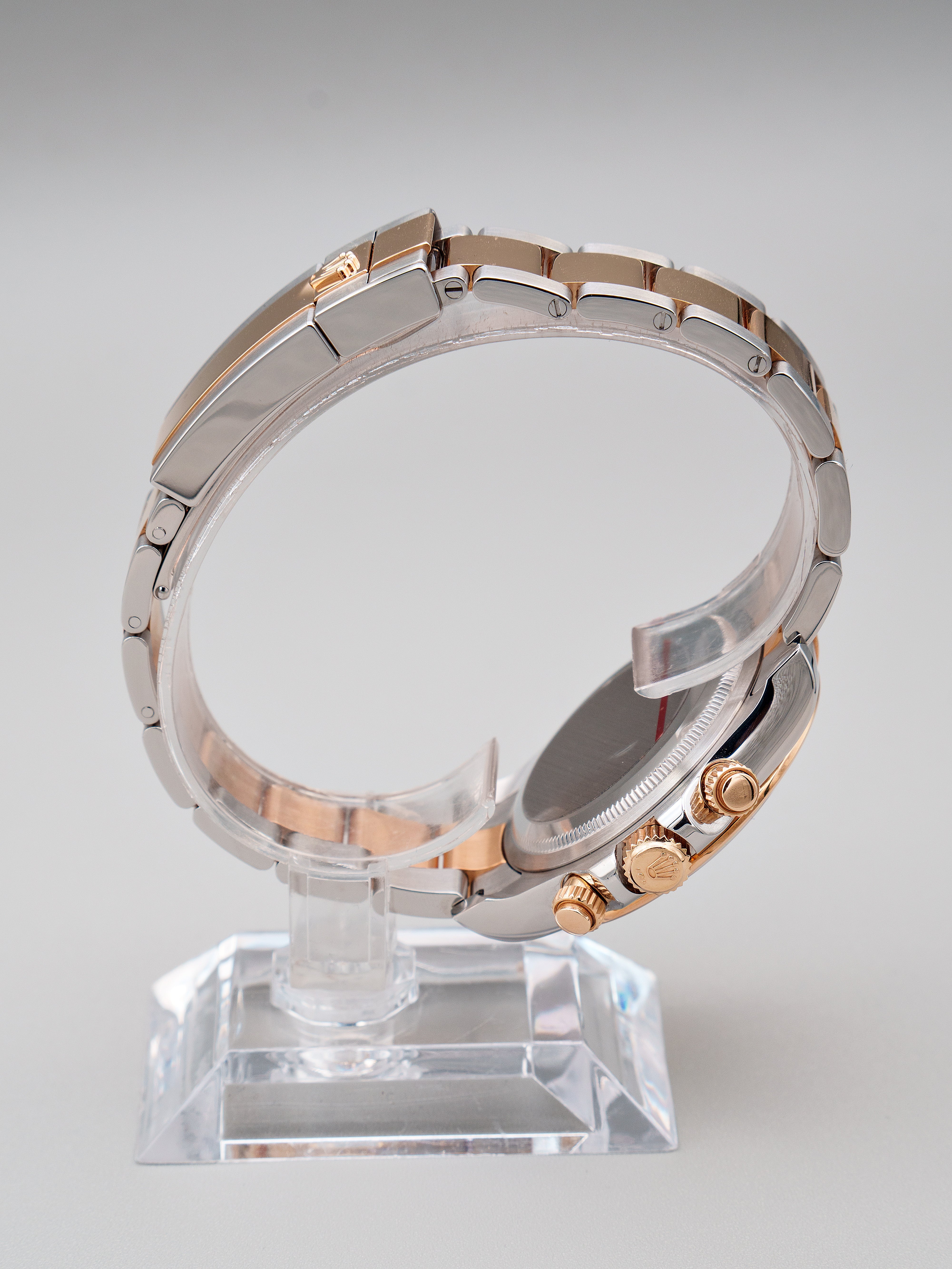 Rolex Daytona Aço/Ouro Amarelo Preto