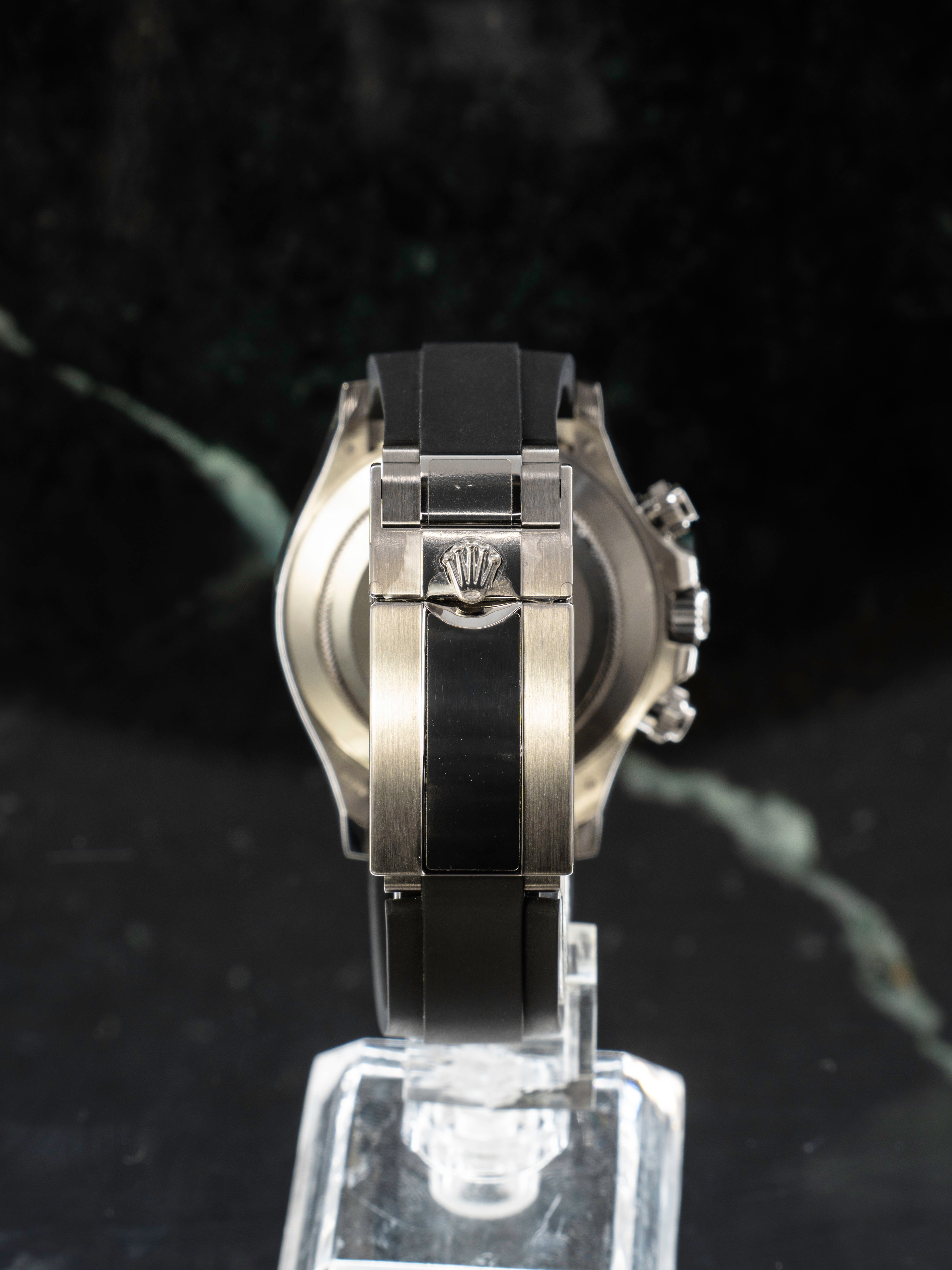 DAYTONA OYSTERFLEX PRETO COM DIAMANTES