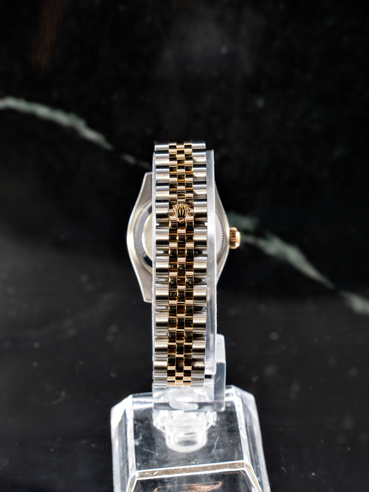 Rolex Lady Datejust C/ Diamantes Fundo Preto (26)