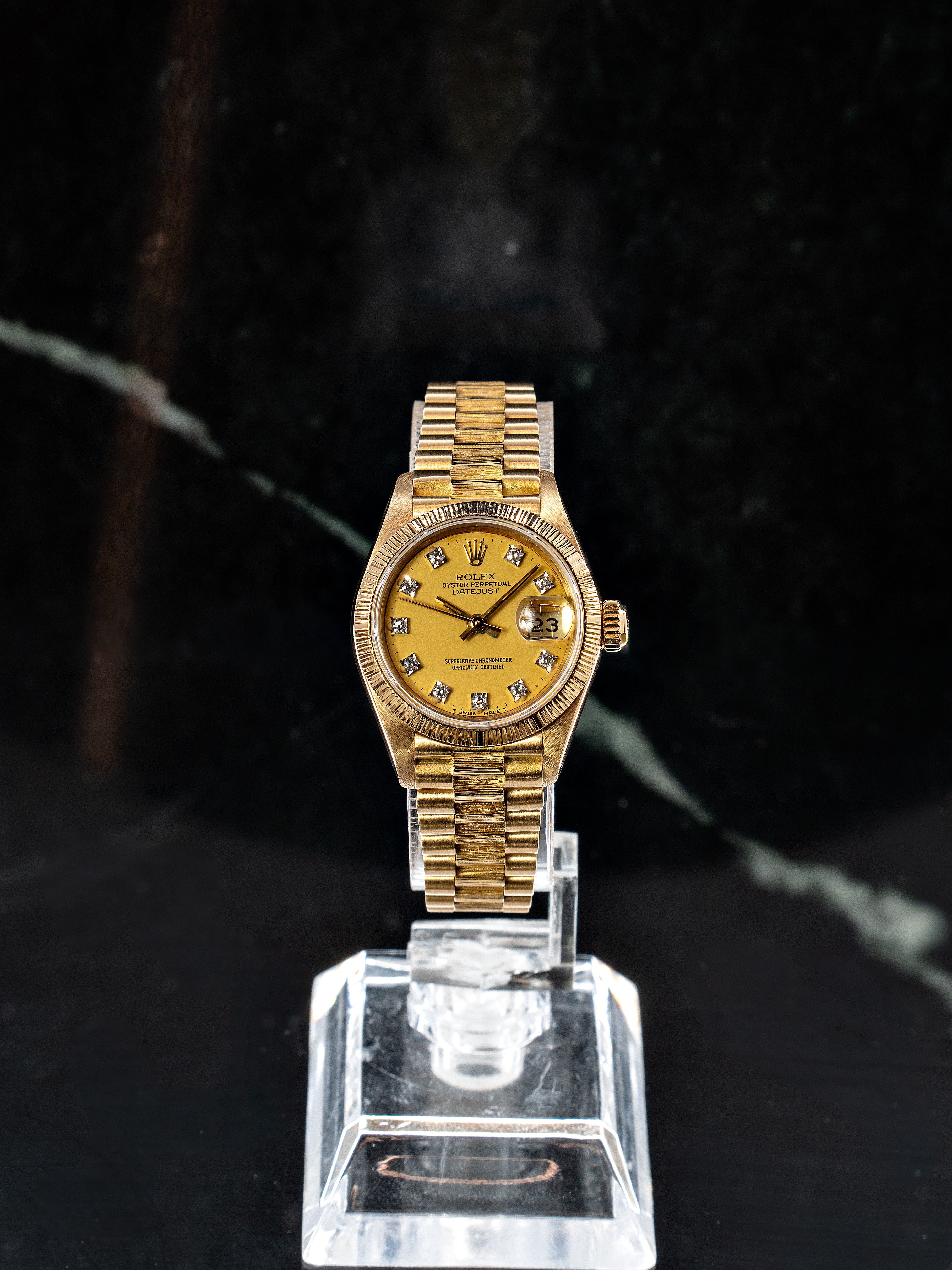Rolex Lady DateJust Ouro C/Diamantes