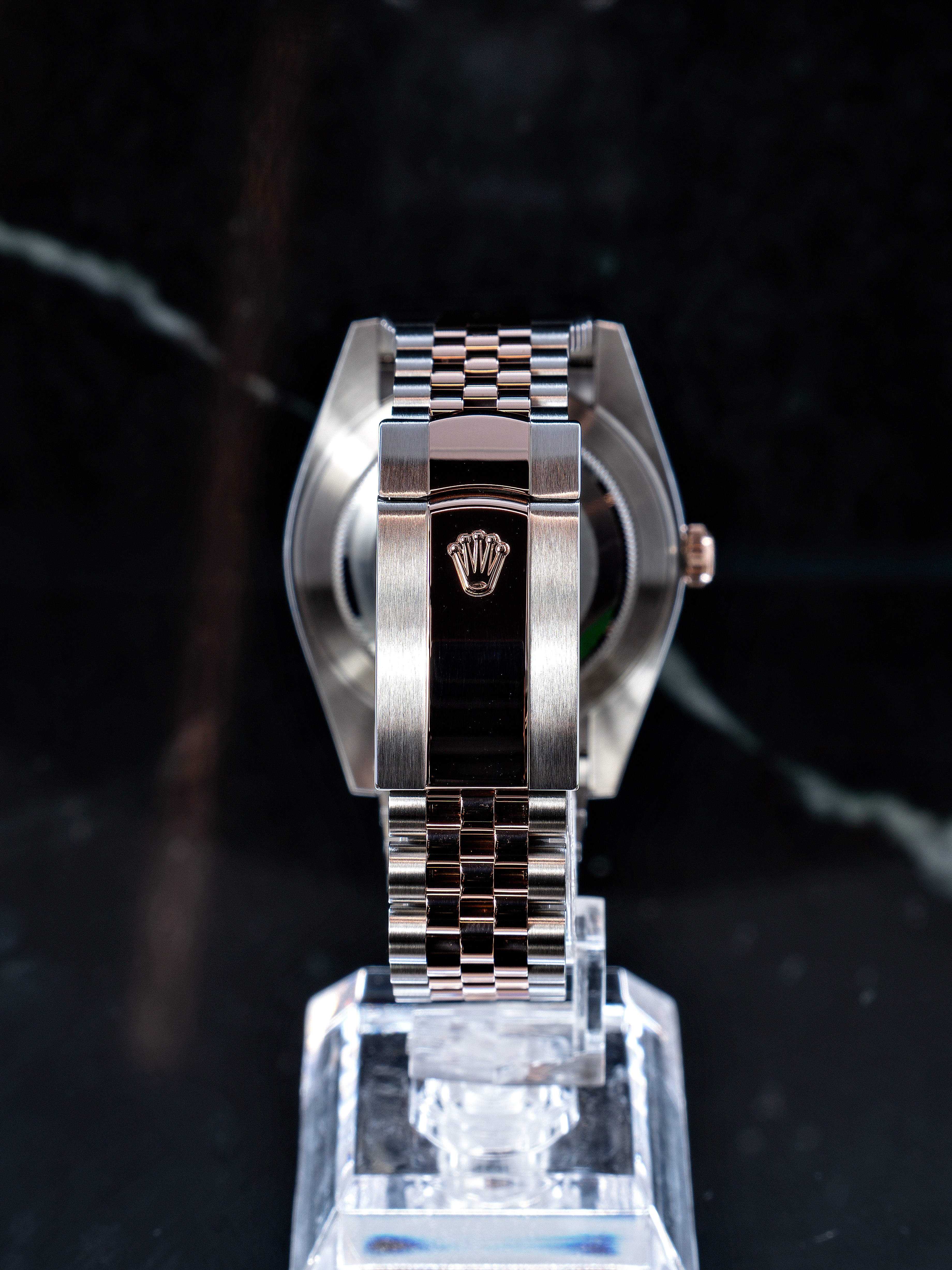 Rolex DateJust Rose Gold Wimbledon
