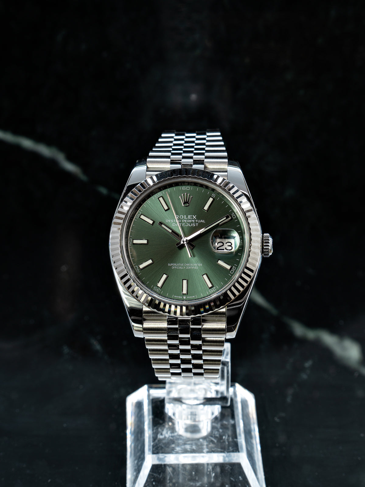 Rolex Datejust (41) Mint Green