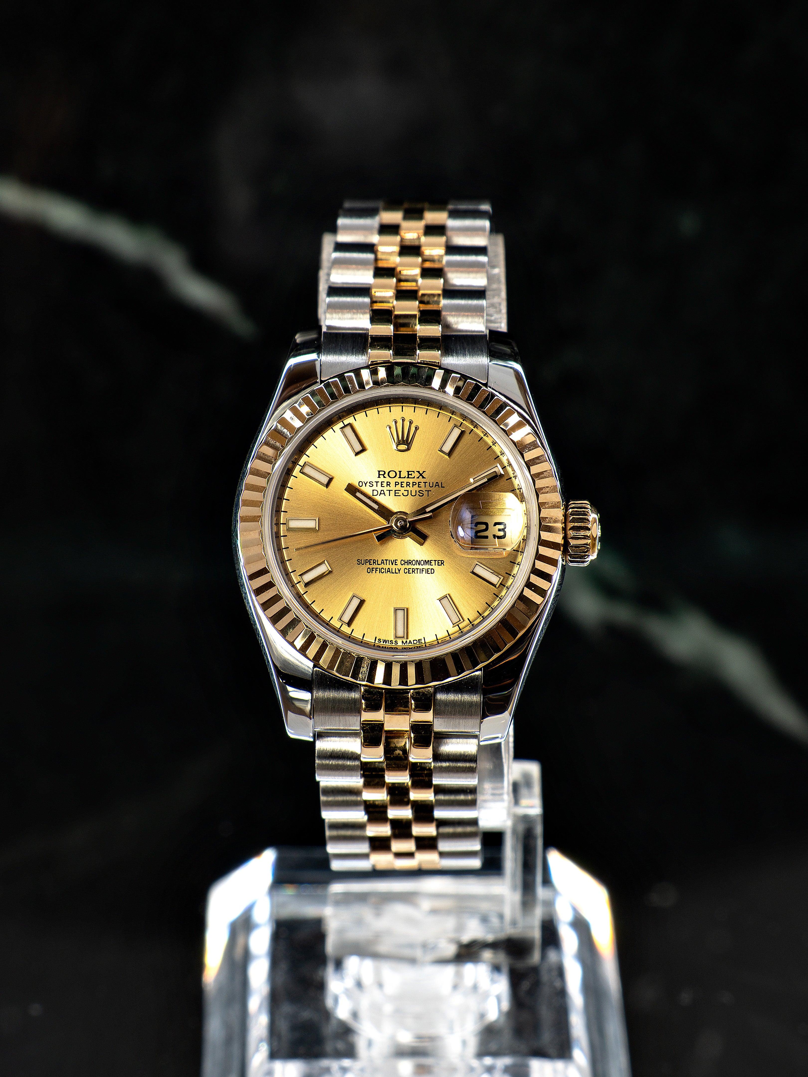 Rolex Lady-Datejust Aço/Ouro (28)