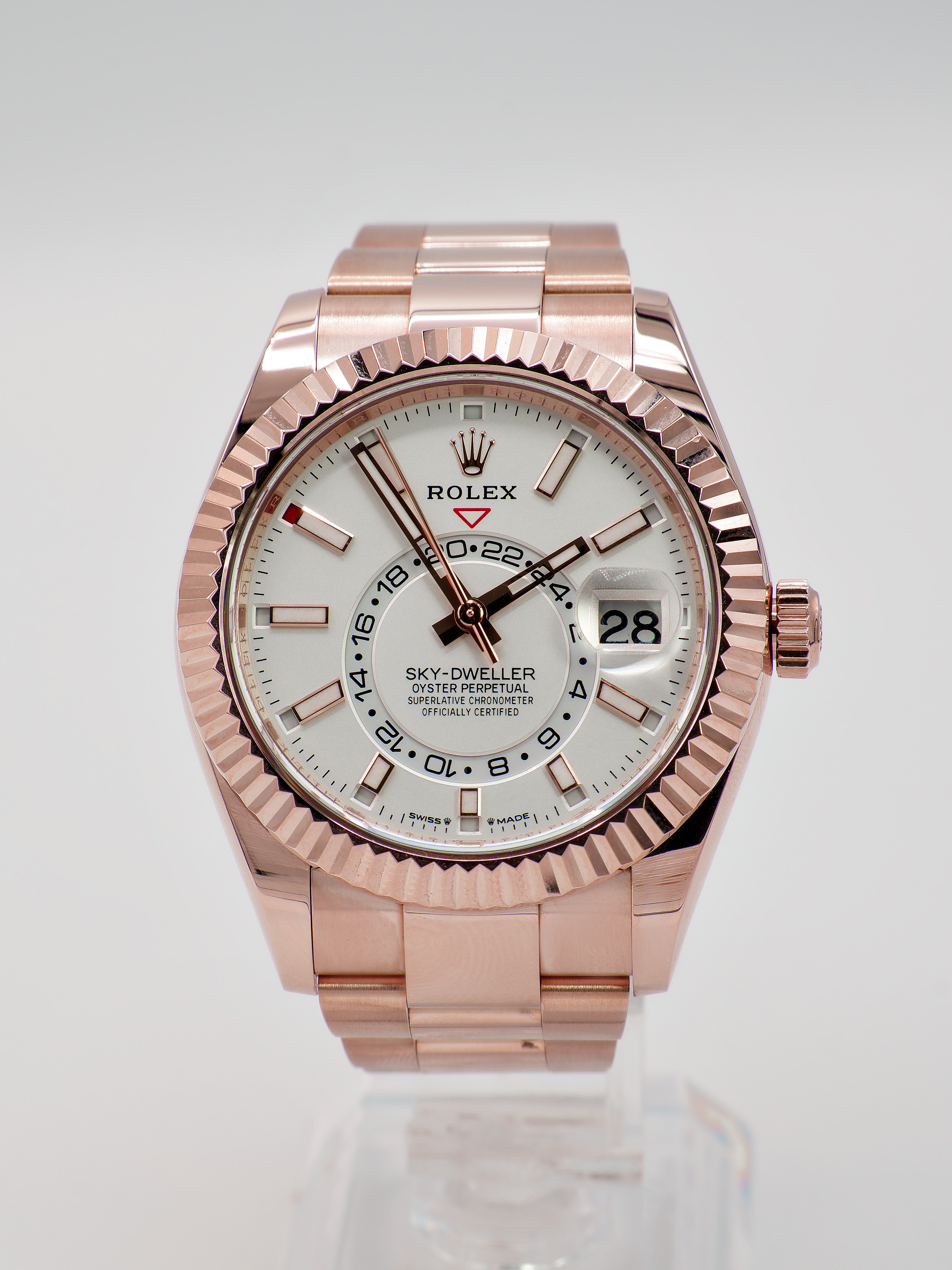 Rolex Sky-Dweller Ouro Rosa