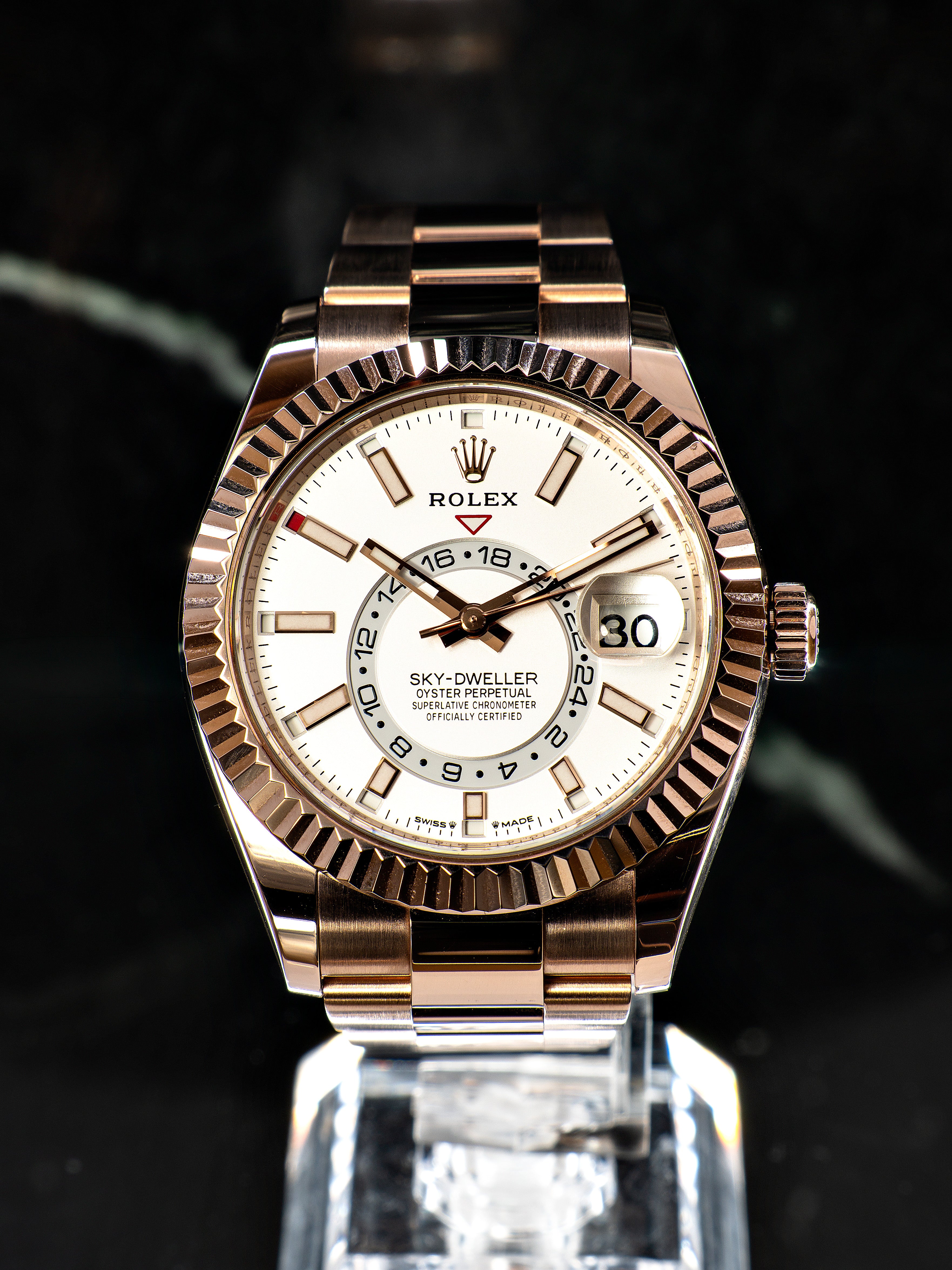 Rolex Sky-Dweller Ouro Rosa
